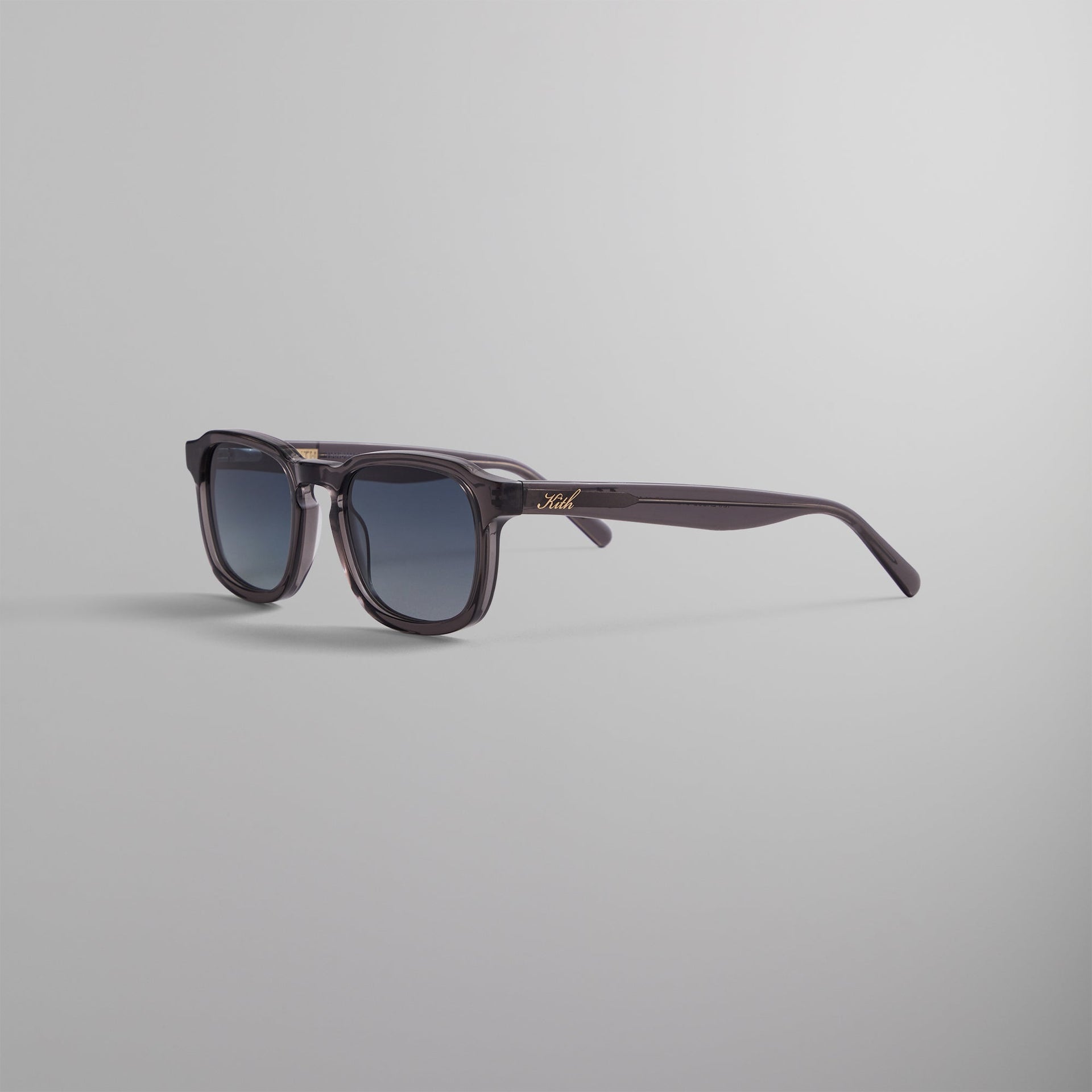 Kith Napeague Sunglasses - Grey Crystal / Blue PH
