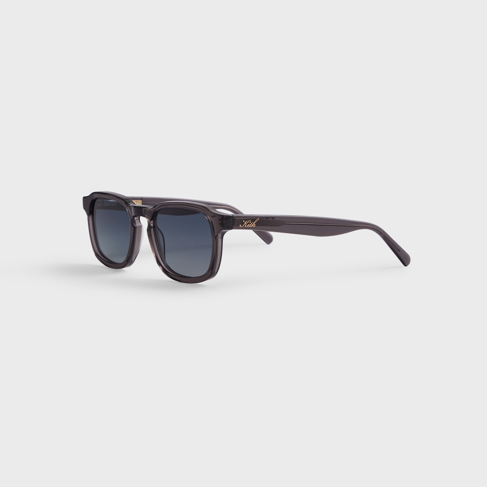 Kith Napeague Sunglasses - Grey Crystal / Blue – Kith Canada