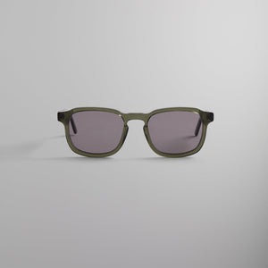 Kith Napeague Sunglasses - Green Crystal / Grey