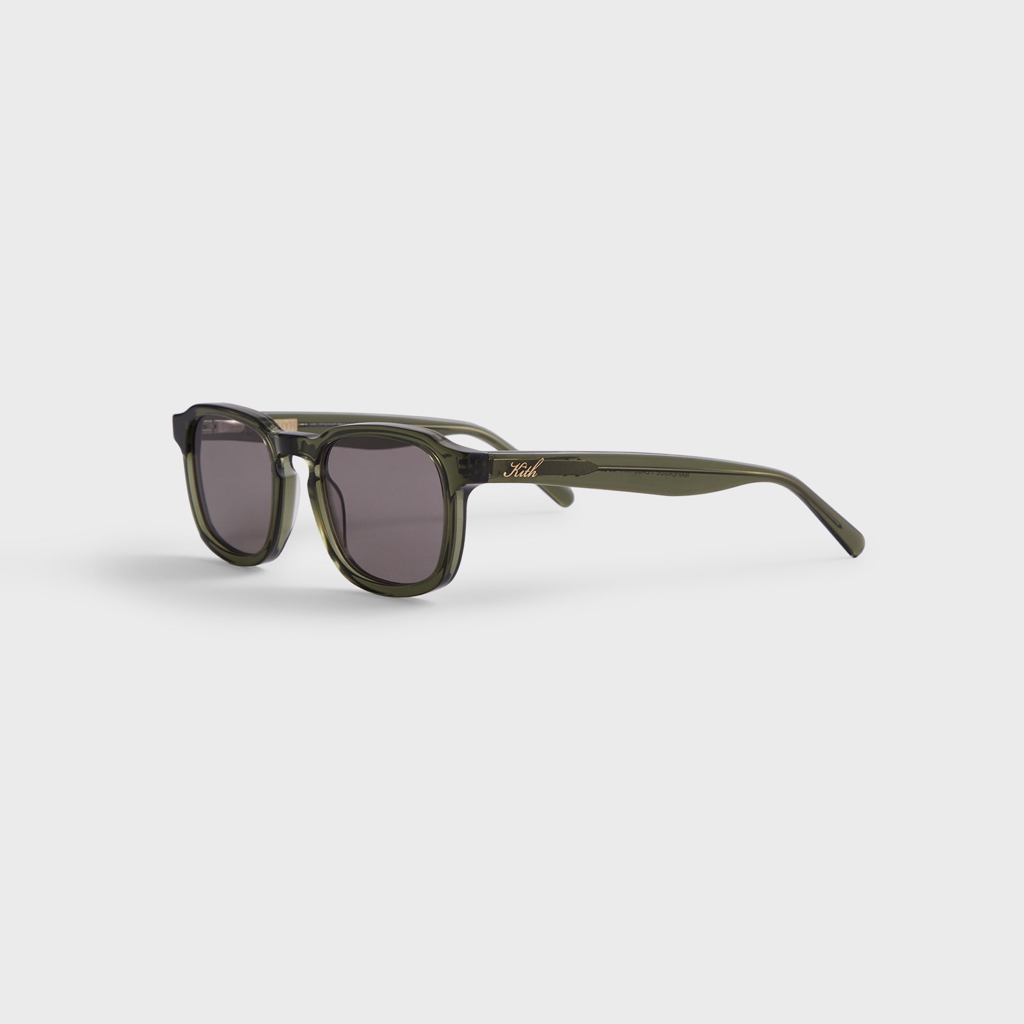 Kith Napeague Sunglasses - Green Crystal / Grey – Kith Canada