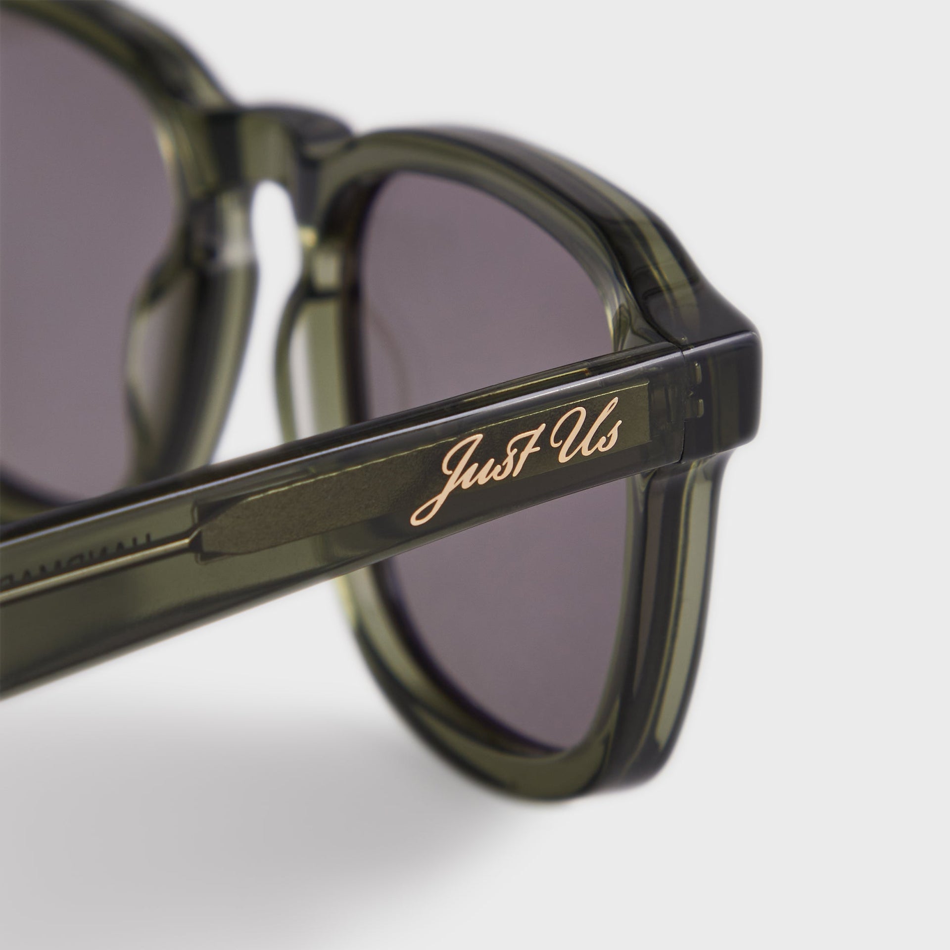Kith Napeague Sunglasses in Green Crystal / Grey