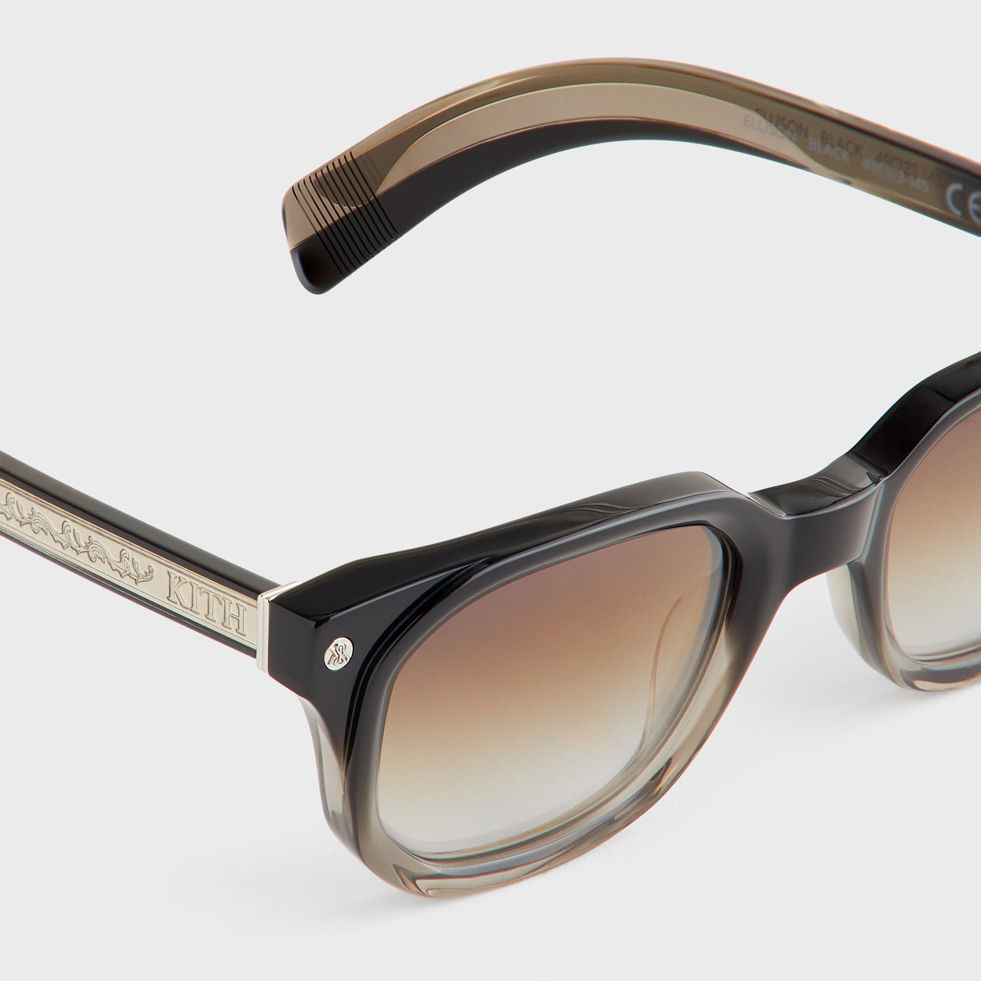 【ラスト１】Kith for Modo ica Sunglasses Kith for Modo Georgica Sunglasses - Crystal / Gold / Clear – Kith