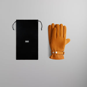 Kith Manhattan Leather Gloves - Desert