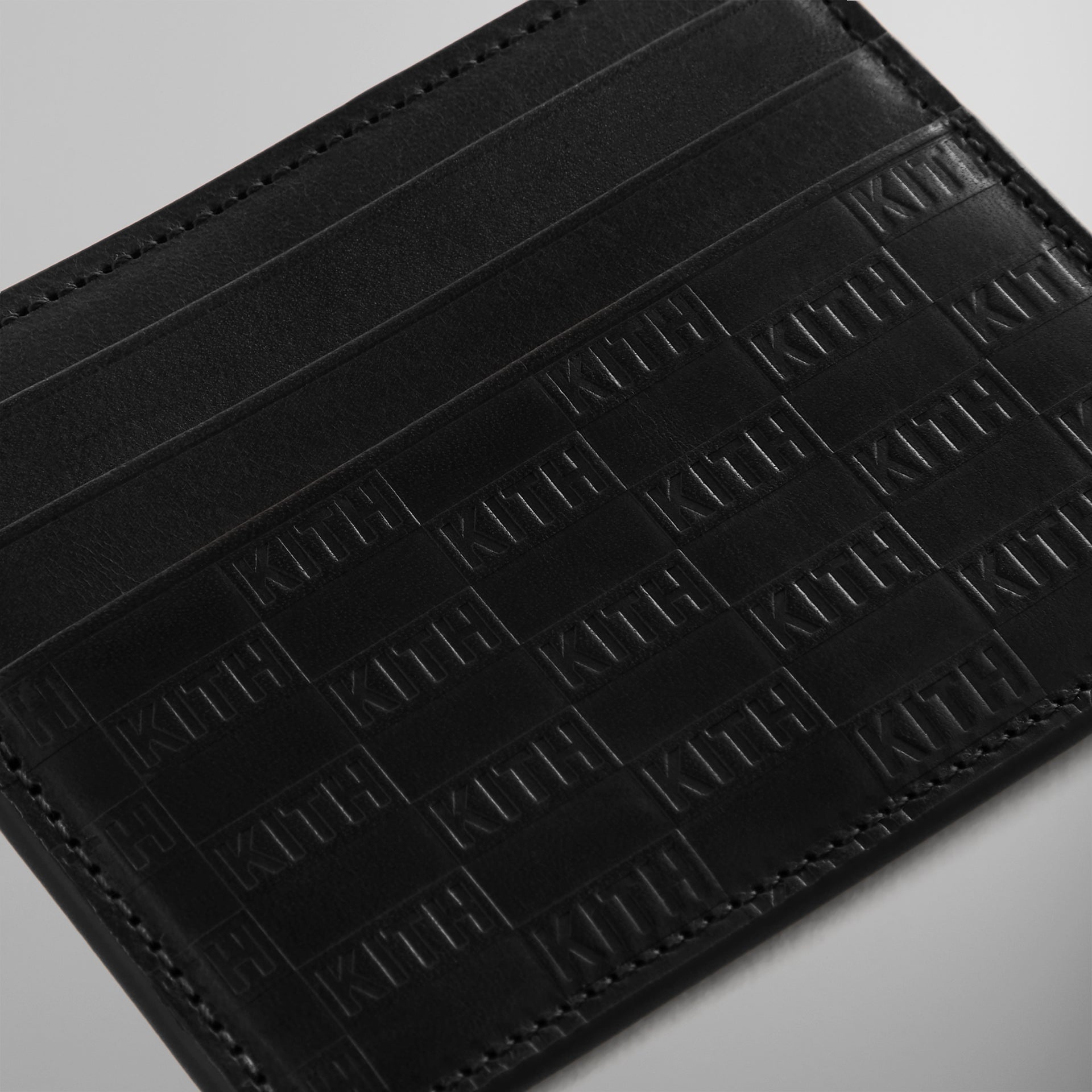 Kith Monogram Card Holder - Black