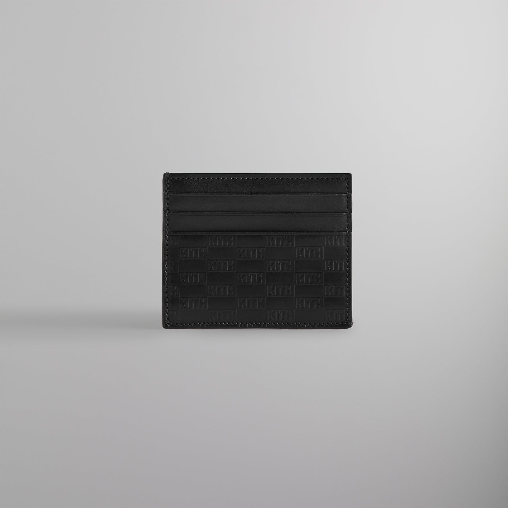 Kith Monogram Card Holder - Black