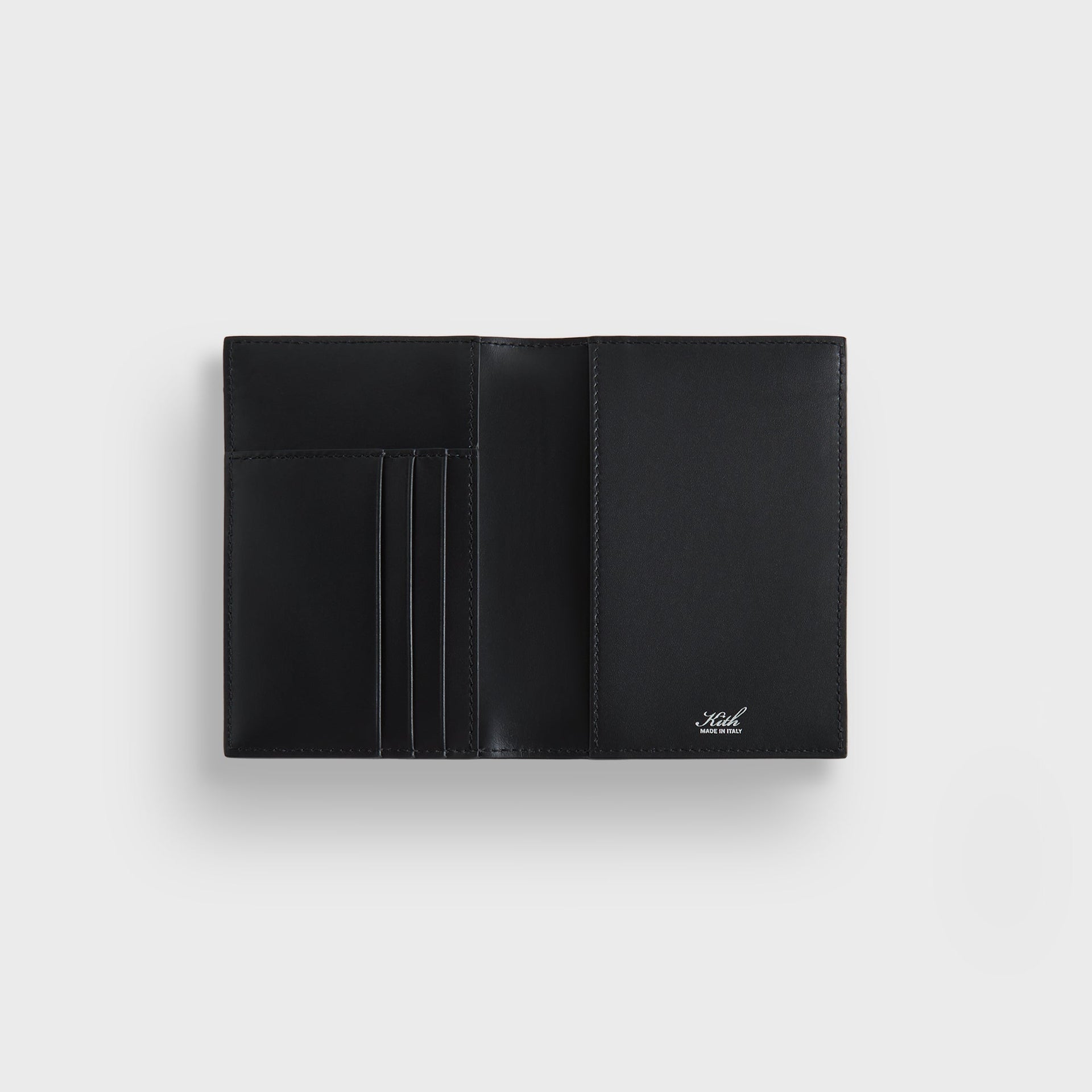 Kith Monogram Passport Holder - Black
