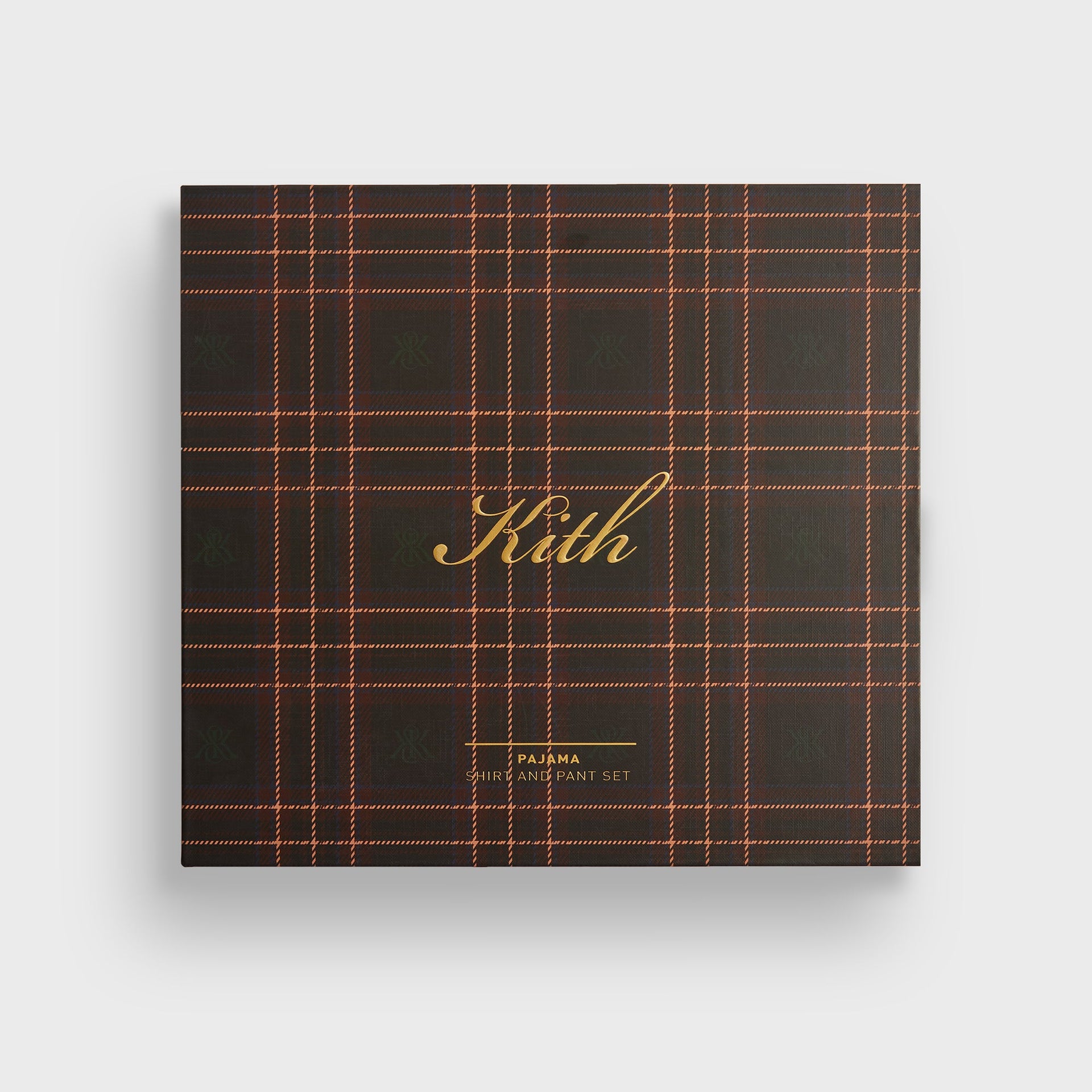 Kith Crest Monogram Pajama Set in Black