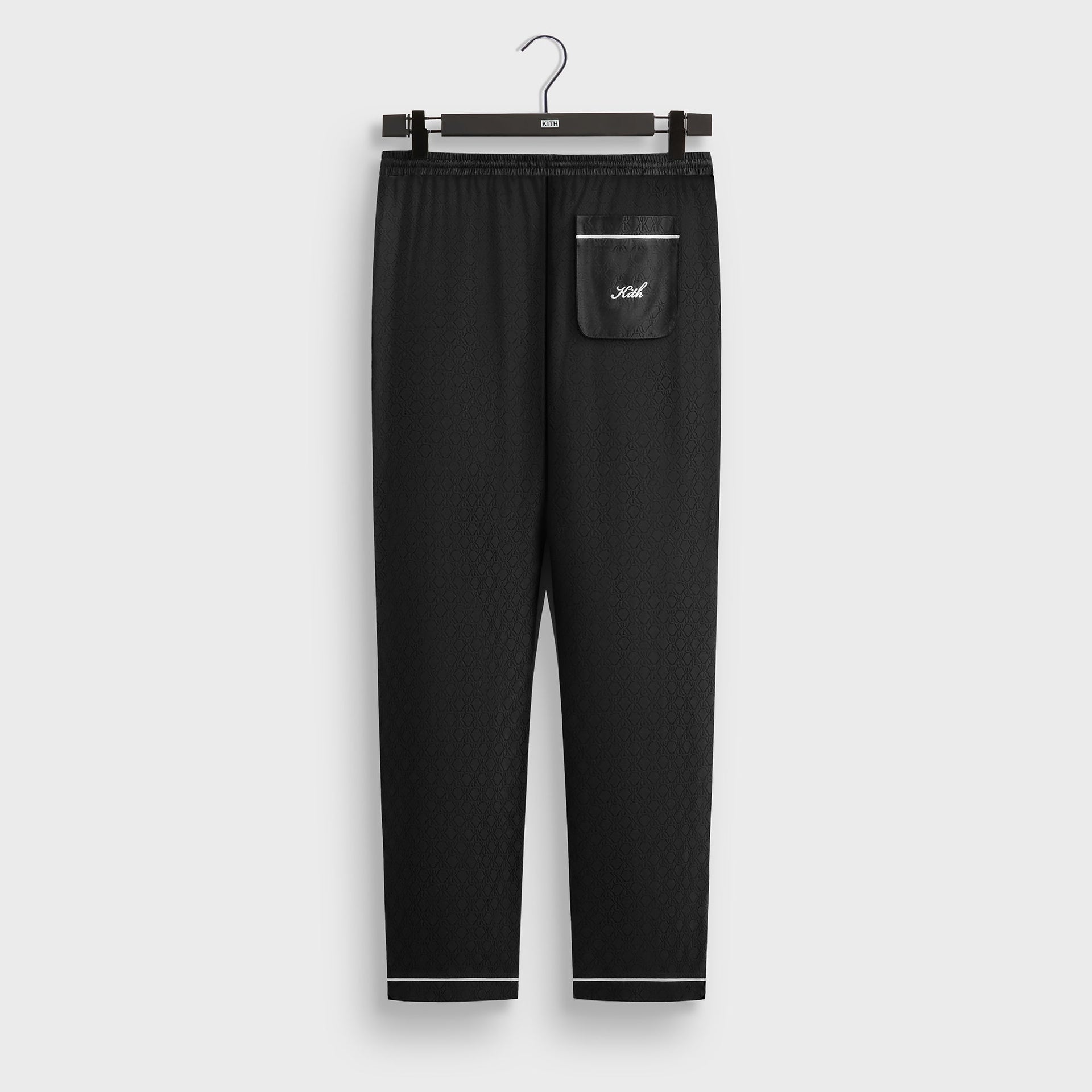 Kith Crest Monogram Pajama Set in Black
