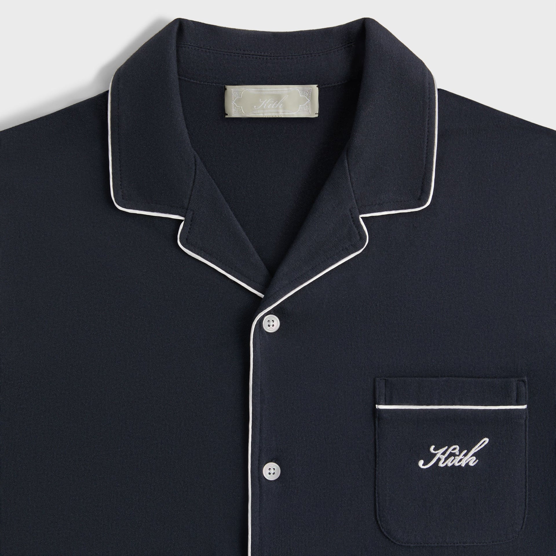 Kith Script Pajama Set in Black