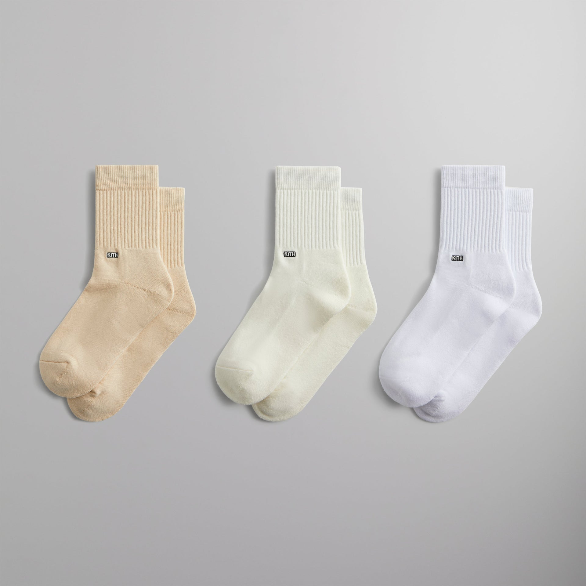 Kith Classic Half Crew 3-Pack Socks - Multi PH