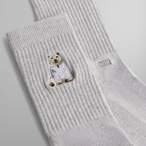 Kithmas Polar Bear Socks - Heather Grey PH