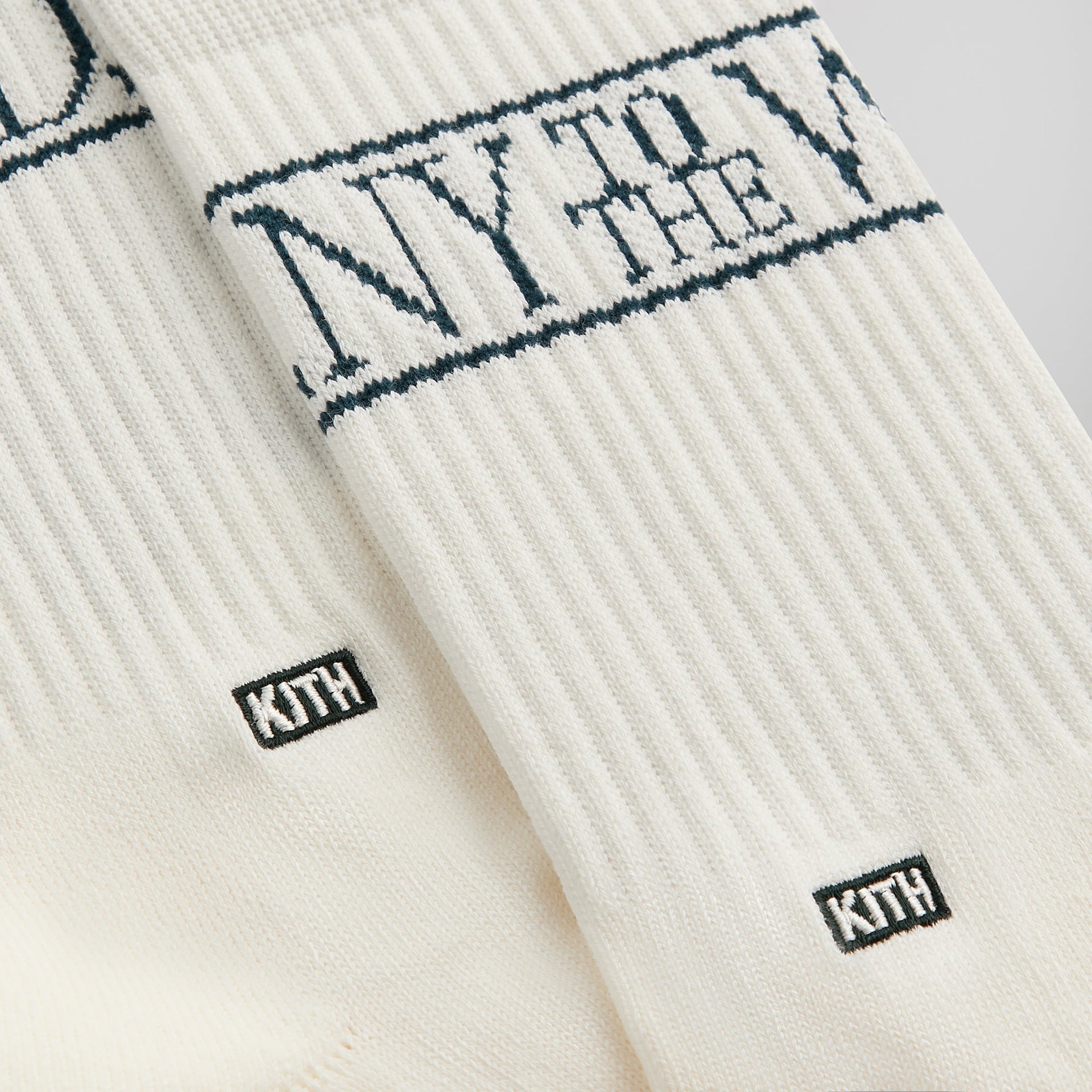 Kith NY to the World Crew Socks - White