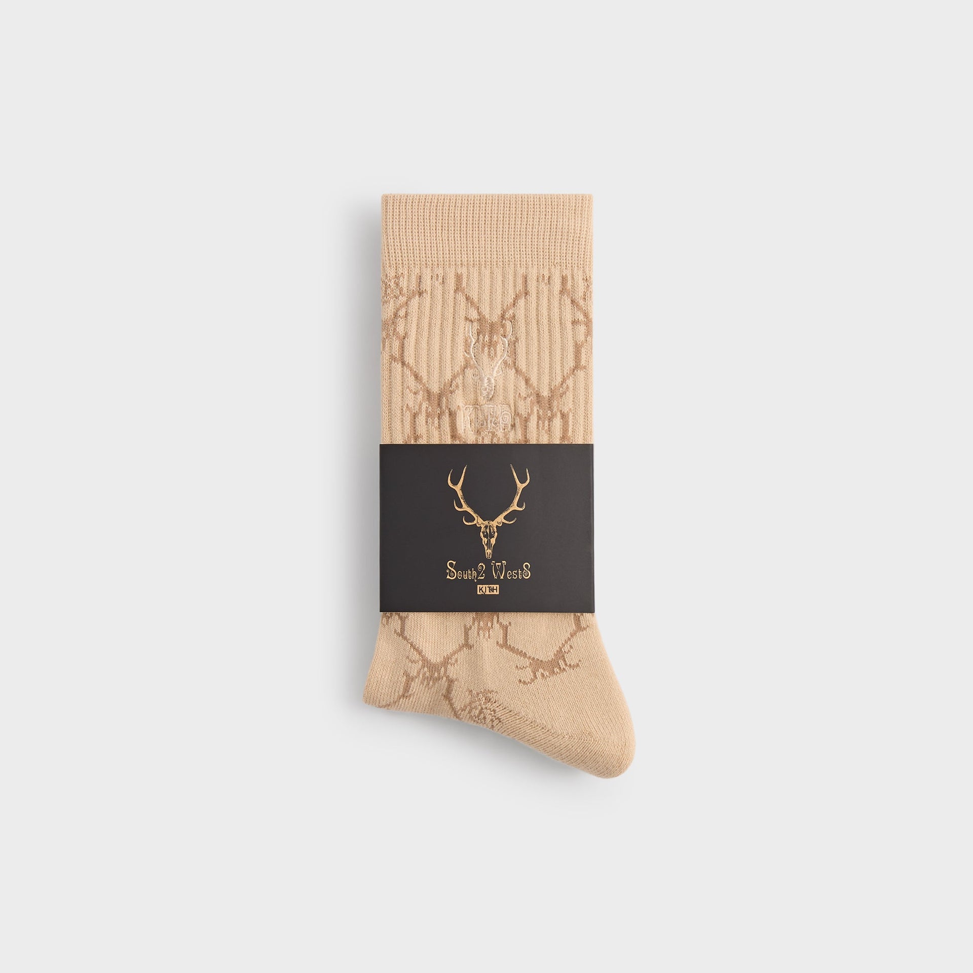 Kith & South2 West8 for Columbia Monogram Jacquard Crew Socks - Eternal