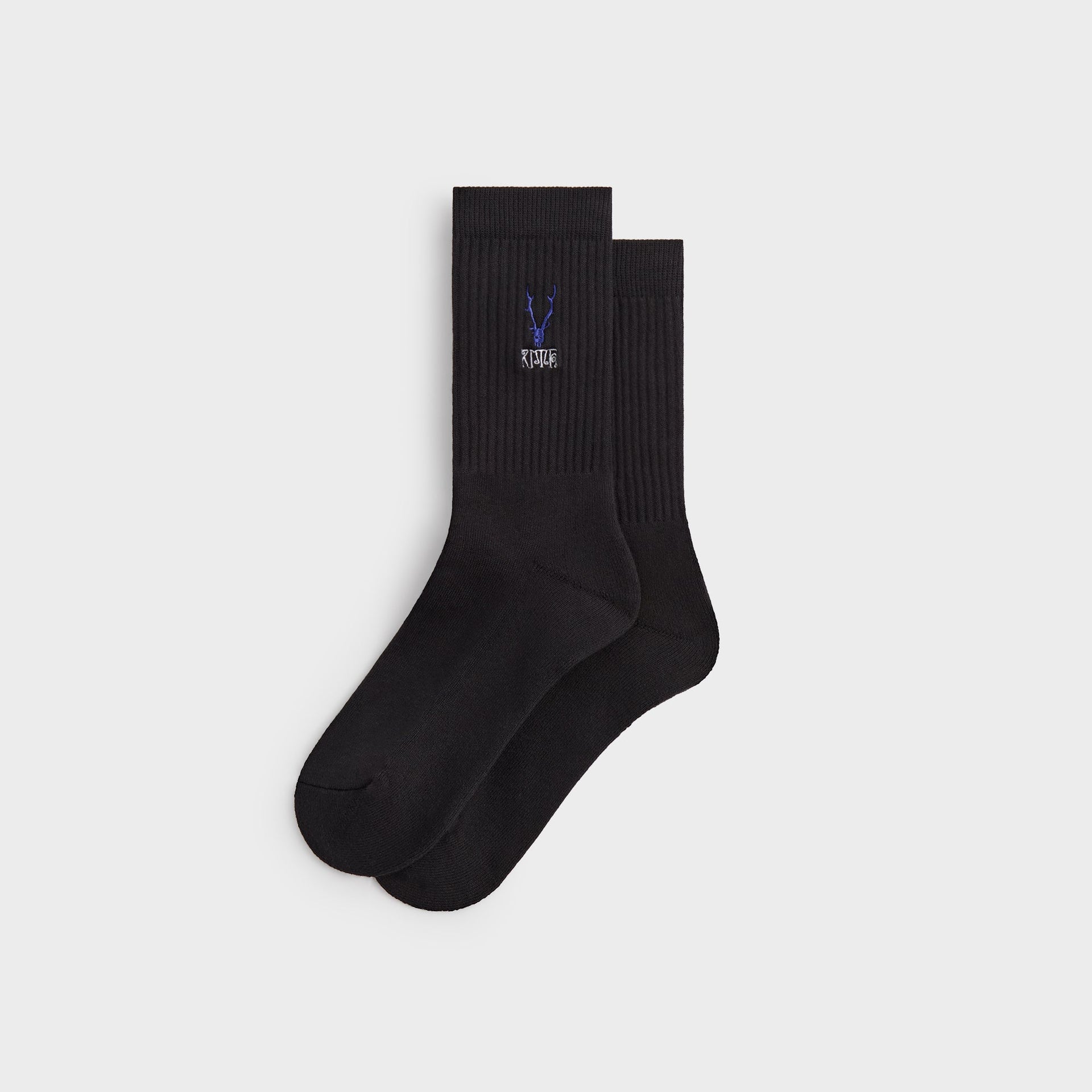 Kith for South2 West8 Embroidered Logo Crew Socks - Black