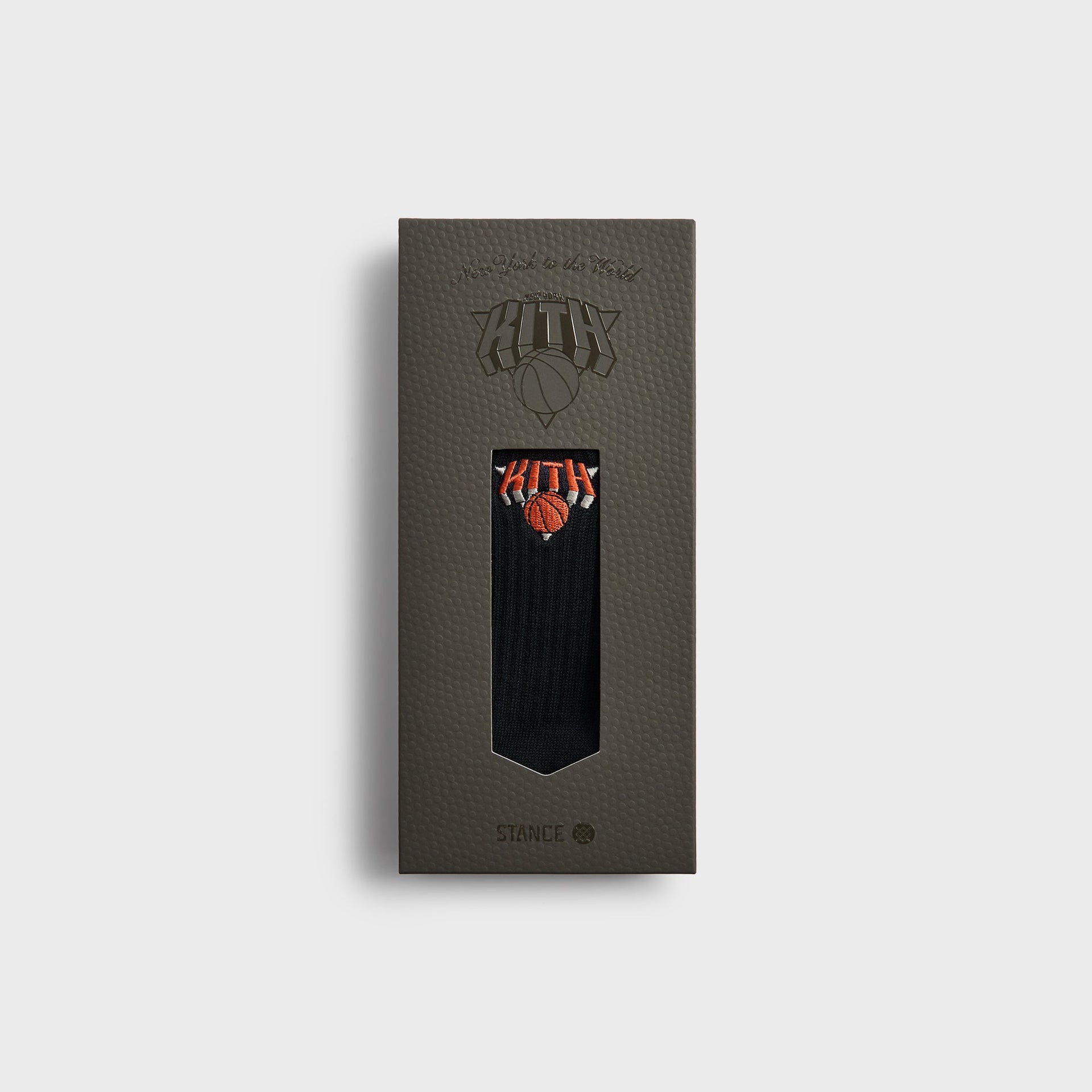 Kith for the New York Knicks Superman Logo Socks - Black - PH
