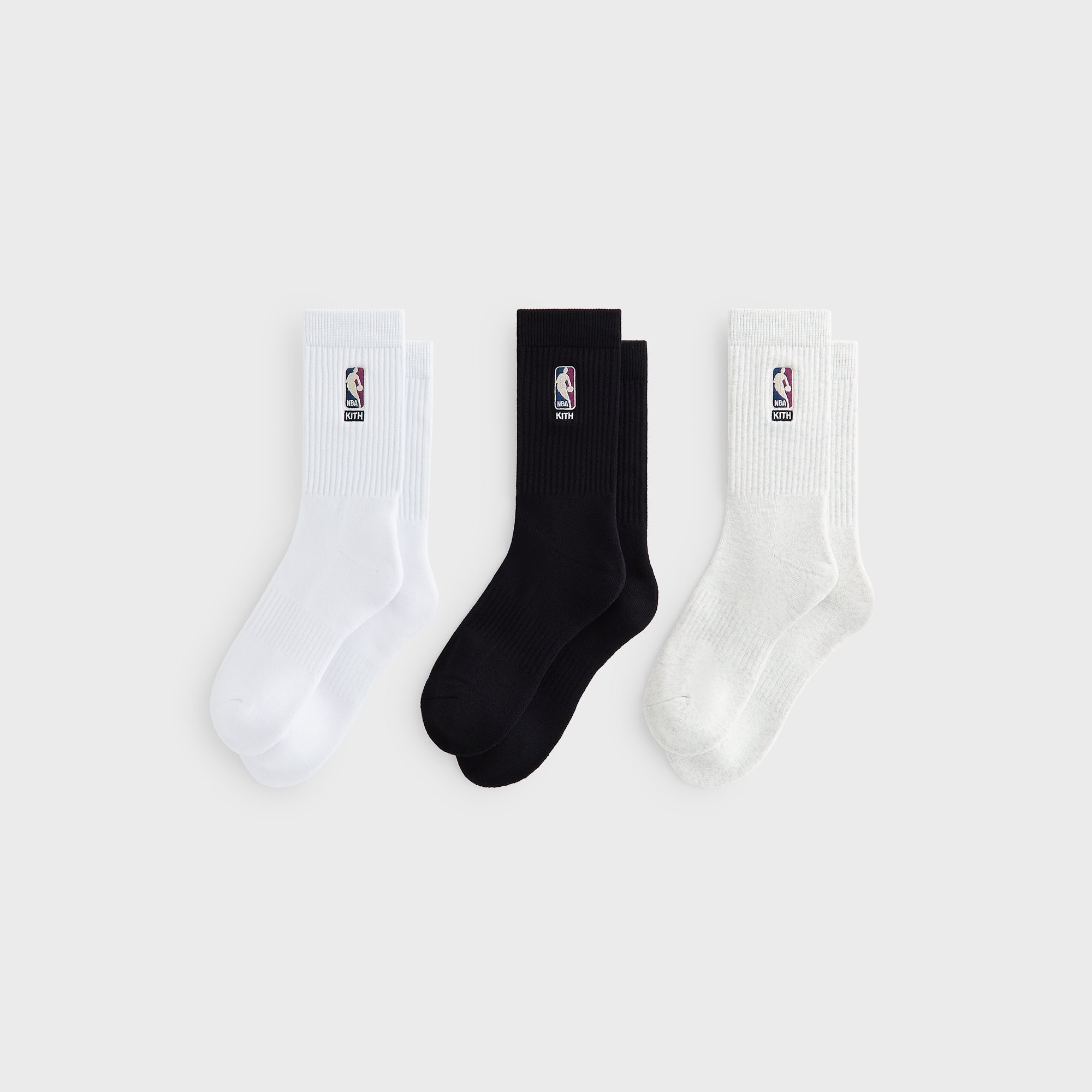 Kith for NBA All-Star 3-Pack Crew Socks - Multi – Kith Canada