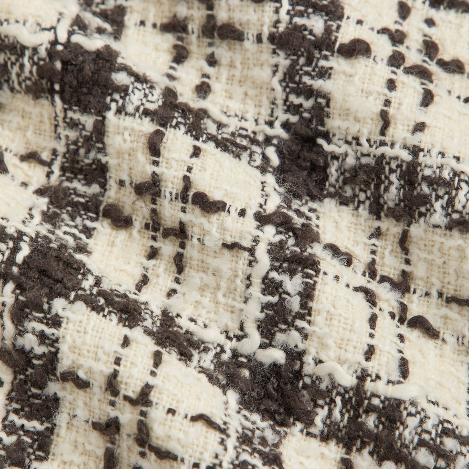 &Kin Mixed Tweed Hawthorne Flight Jacket - Sandrift - PH