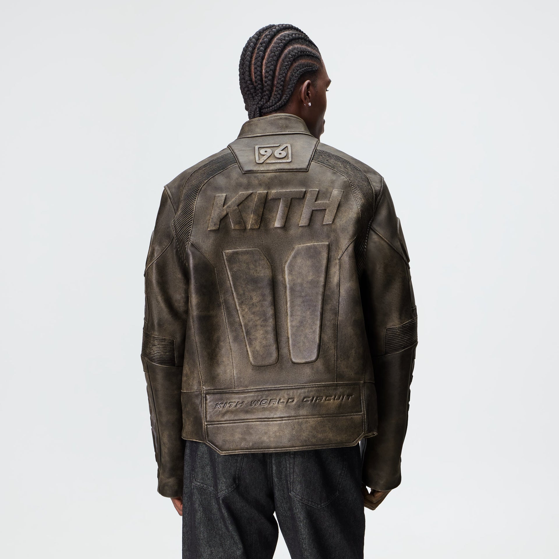 Kith Vintage Leather Wayne Moto Jacket - Clever