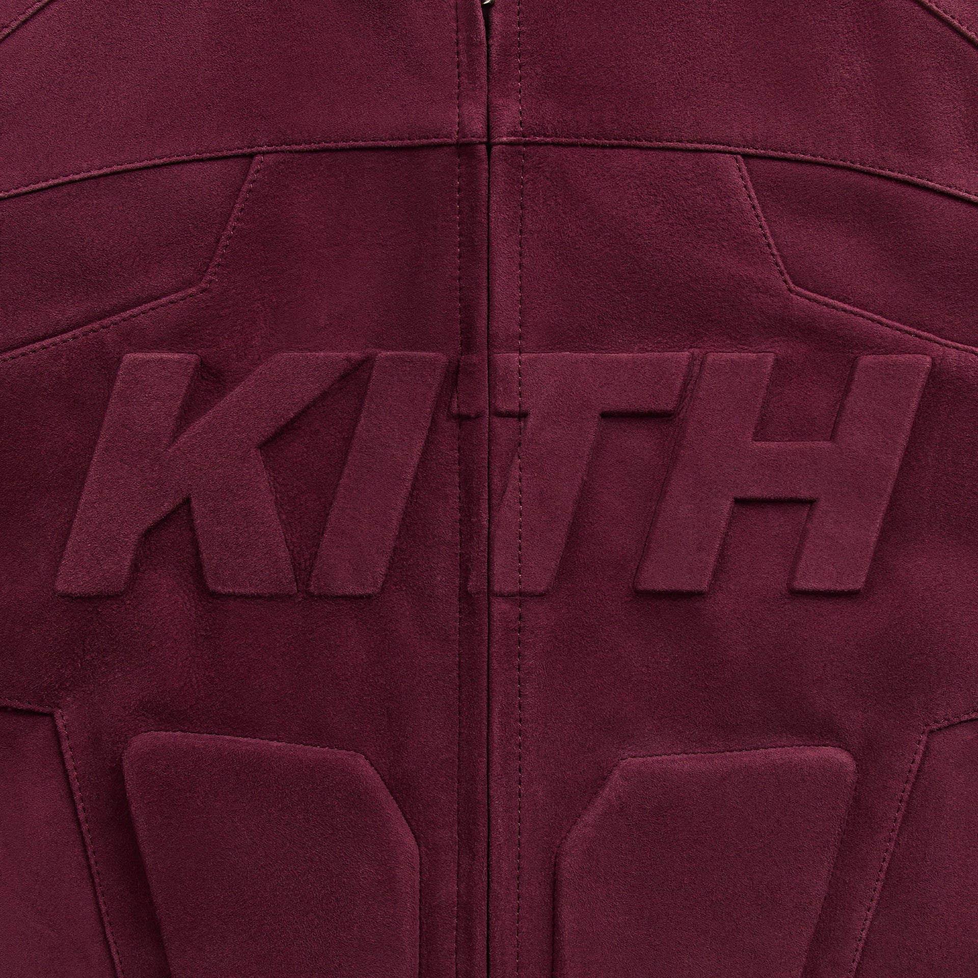 Kith Suede Wayne Moto Jacket - Magma - PH