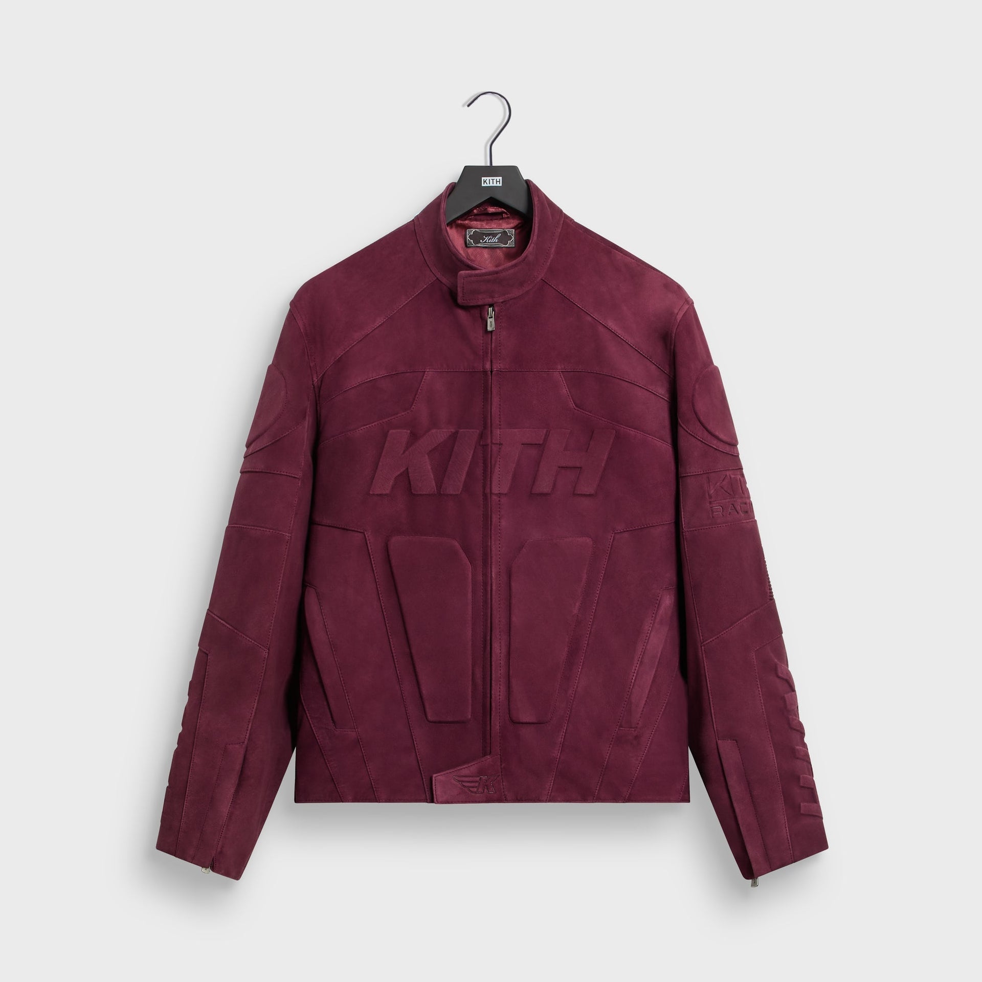 Kith Suede Wayne Moto Jacket - Magma - PH