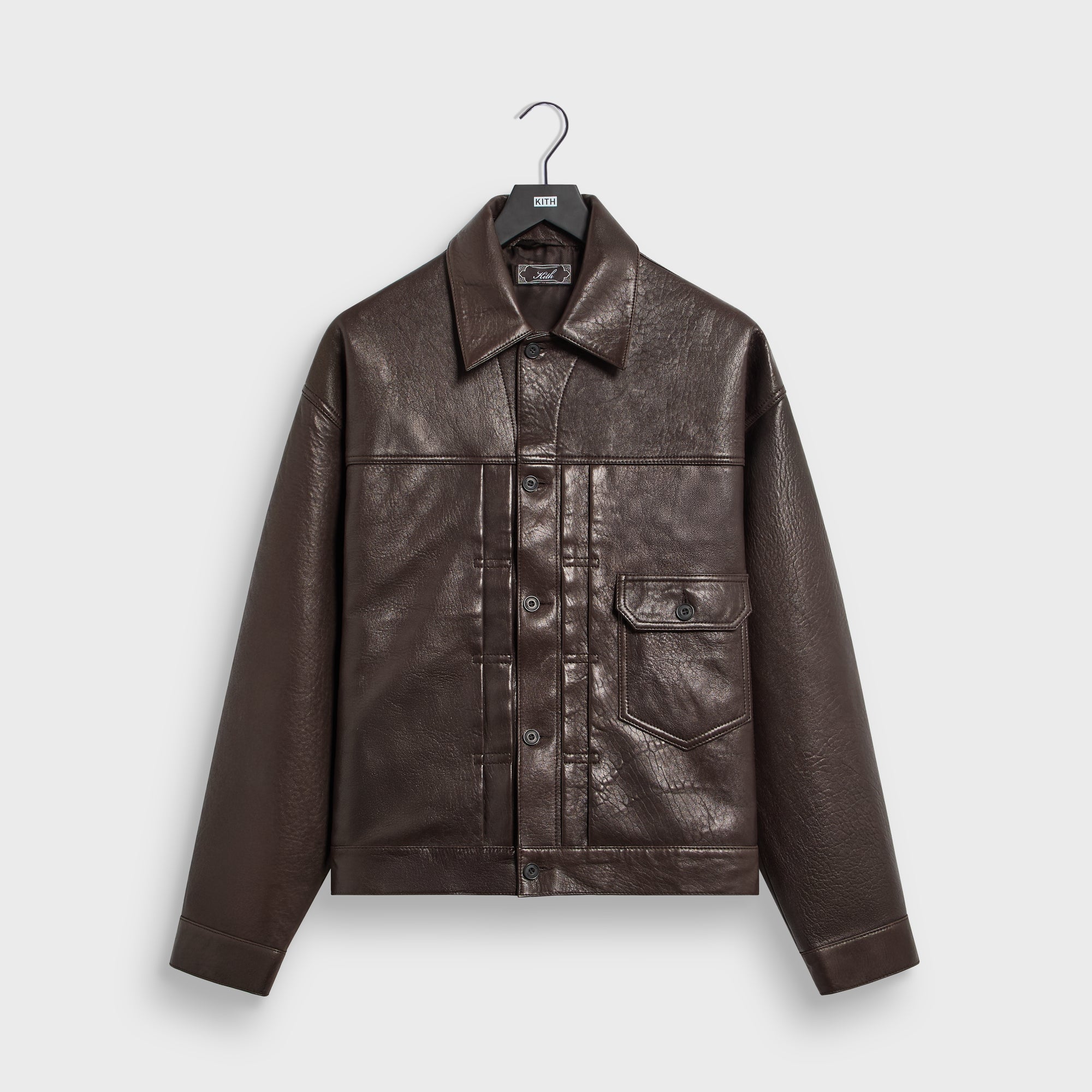 Kith Monogram Leather Collar - Black – Kith Canada