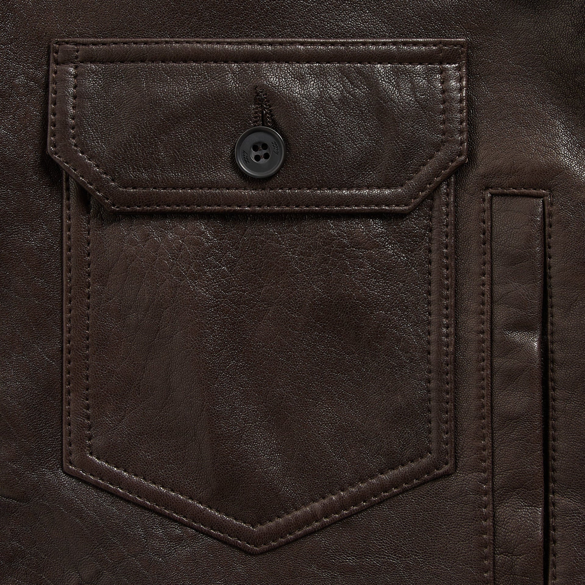 Kith Vintage Leather Alonzo Jacket - Kindling