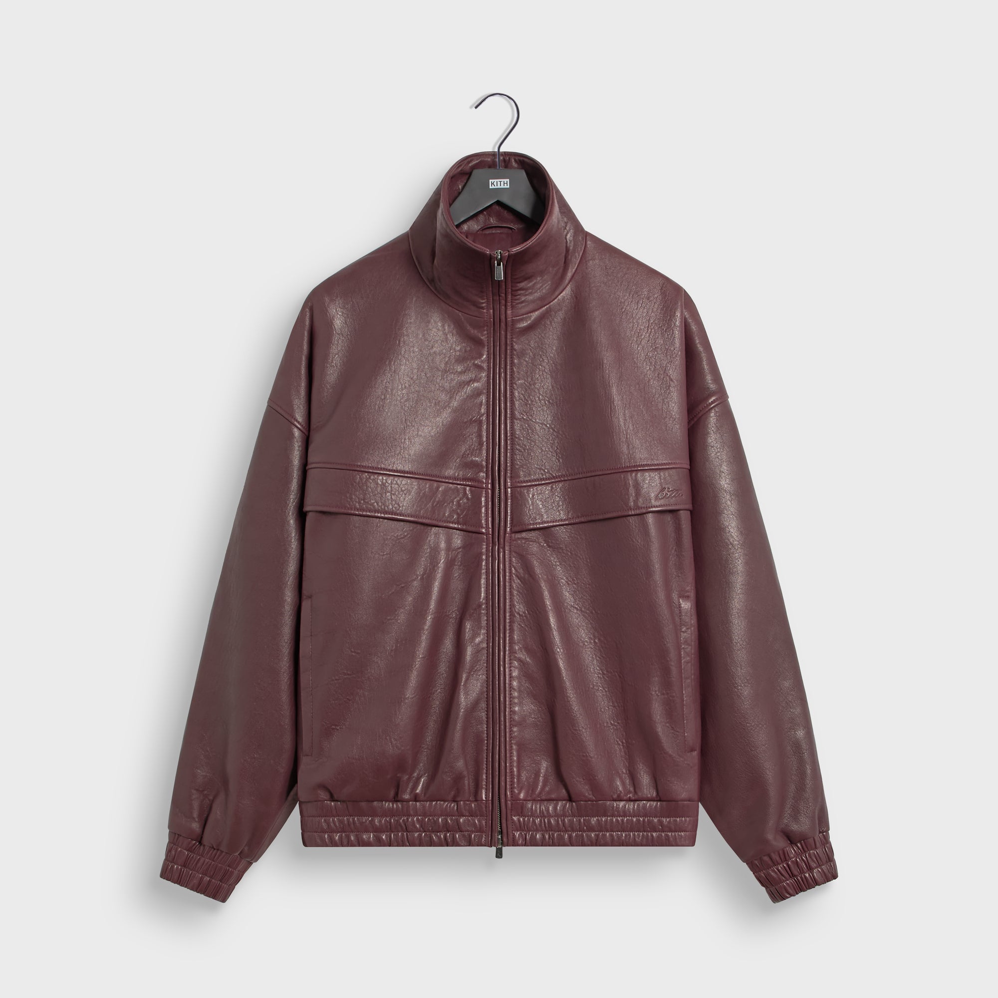 Kith Knit Moto Full Zip Jacket - Current – Kith Canada