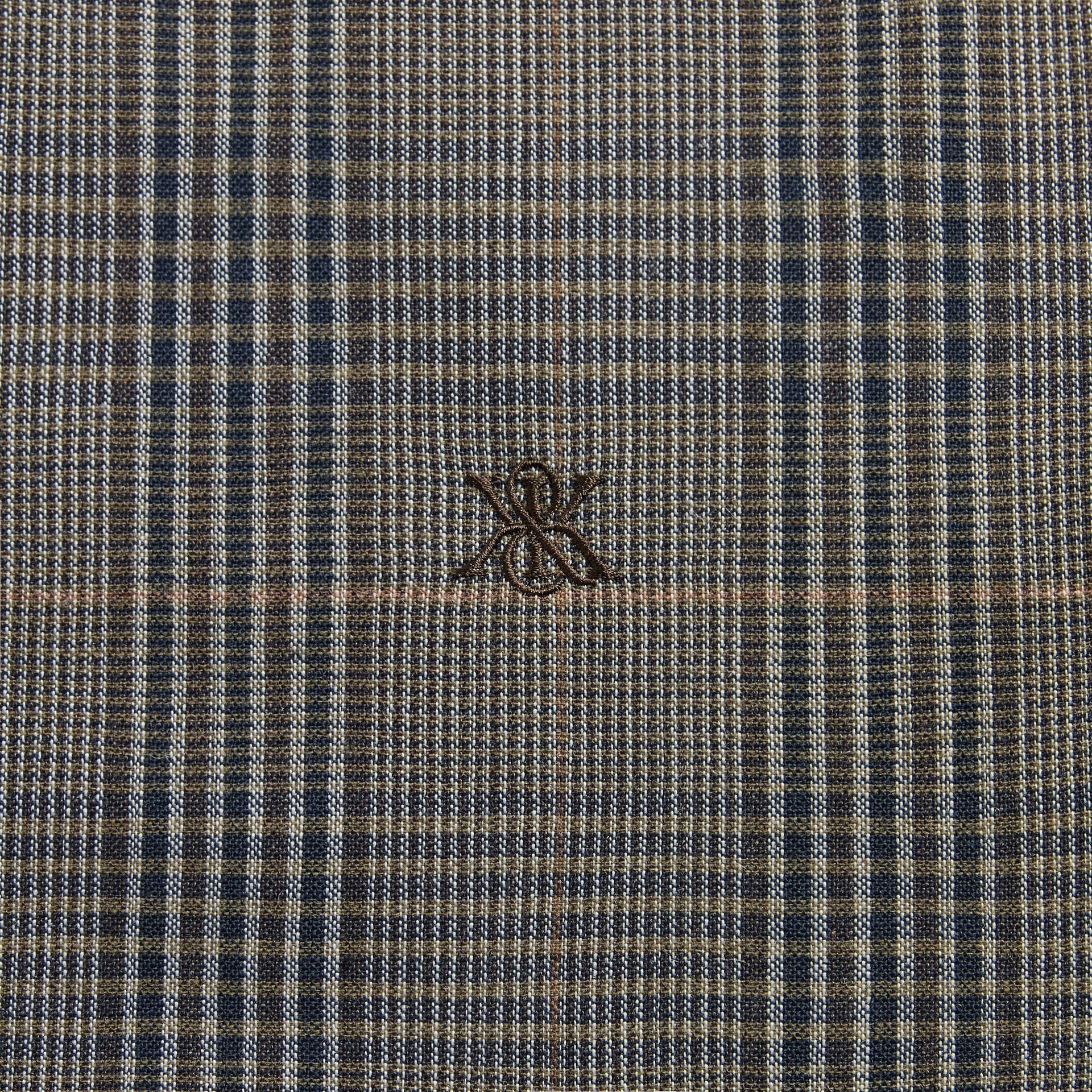 Kith Glen Plaid Rui Track Jacket - Ember - PH