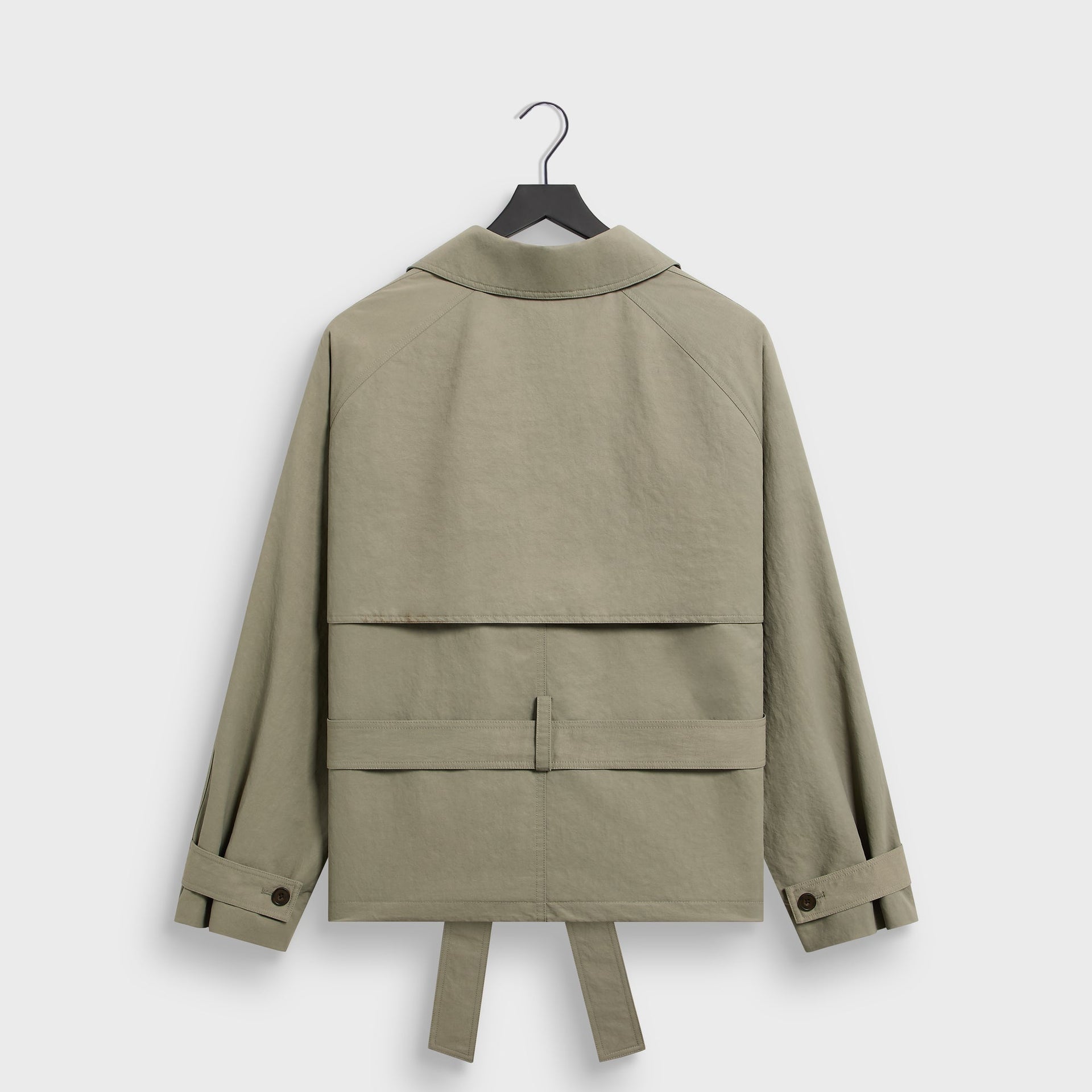 &Kin Washed Twill Nikolai Cropped Trench - Scene - PH