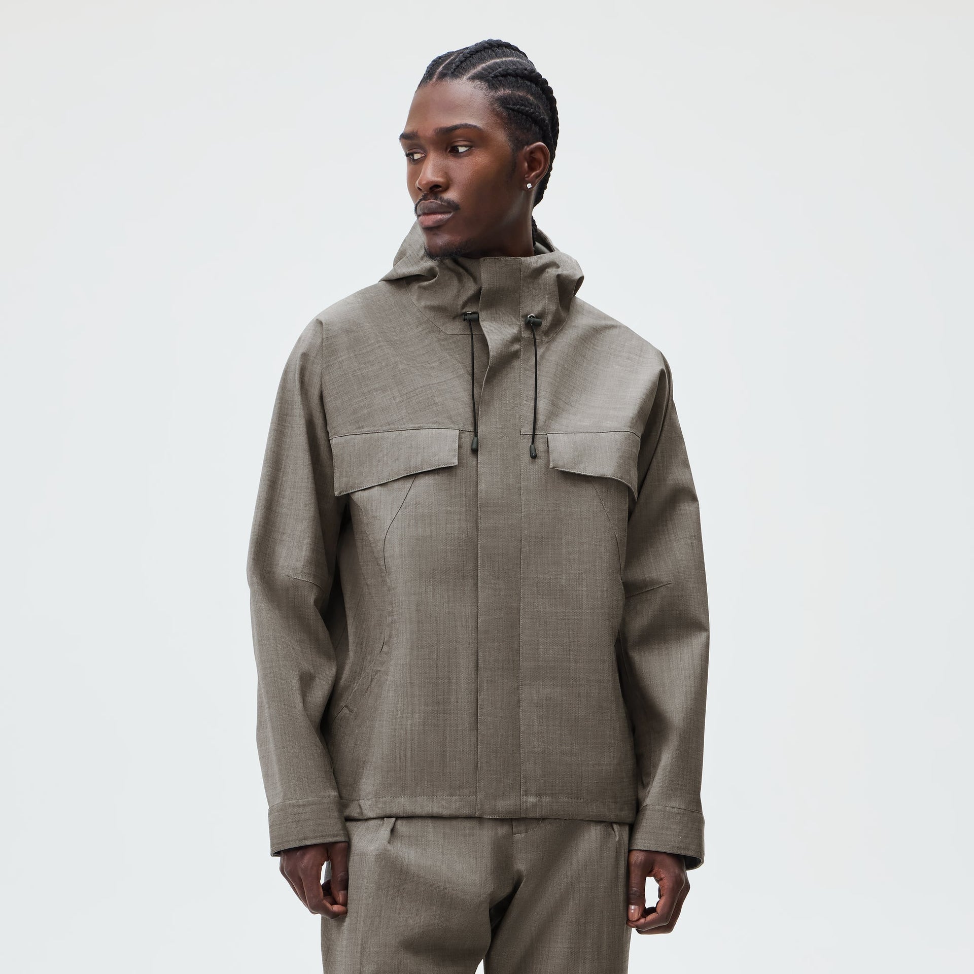 &Kin Tropical Wool Gael Parka - Permanent - PH