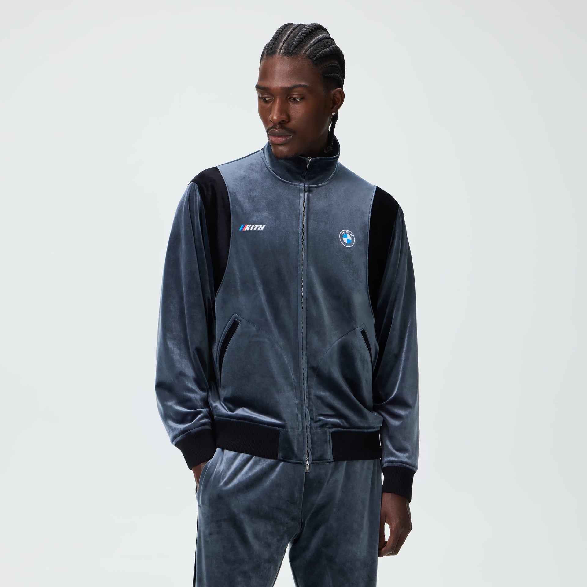 Kith for BMW Velvet Rui Track Jacket - React - PH