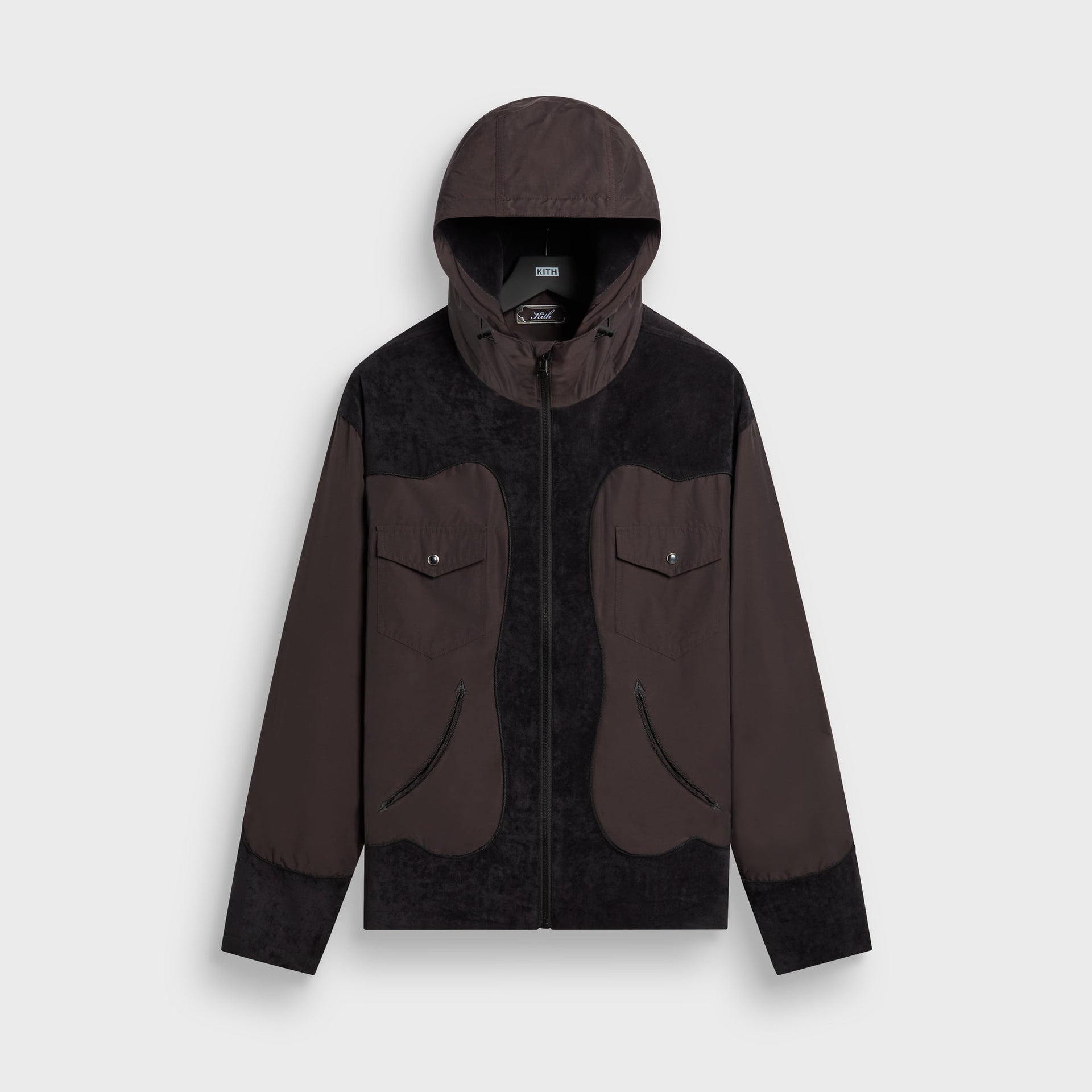Kith Nylon Faille Austin Jacket - Kindling
