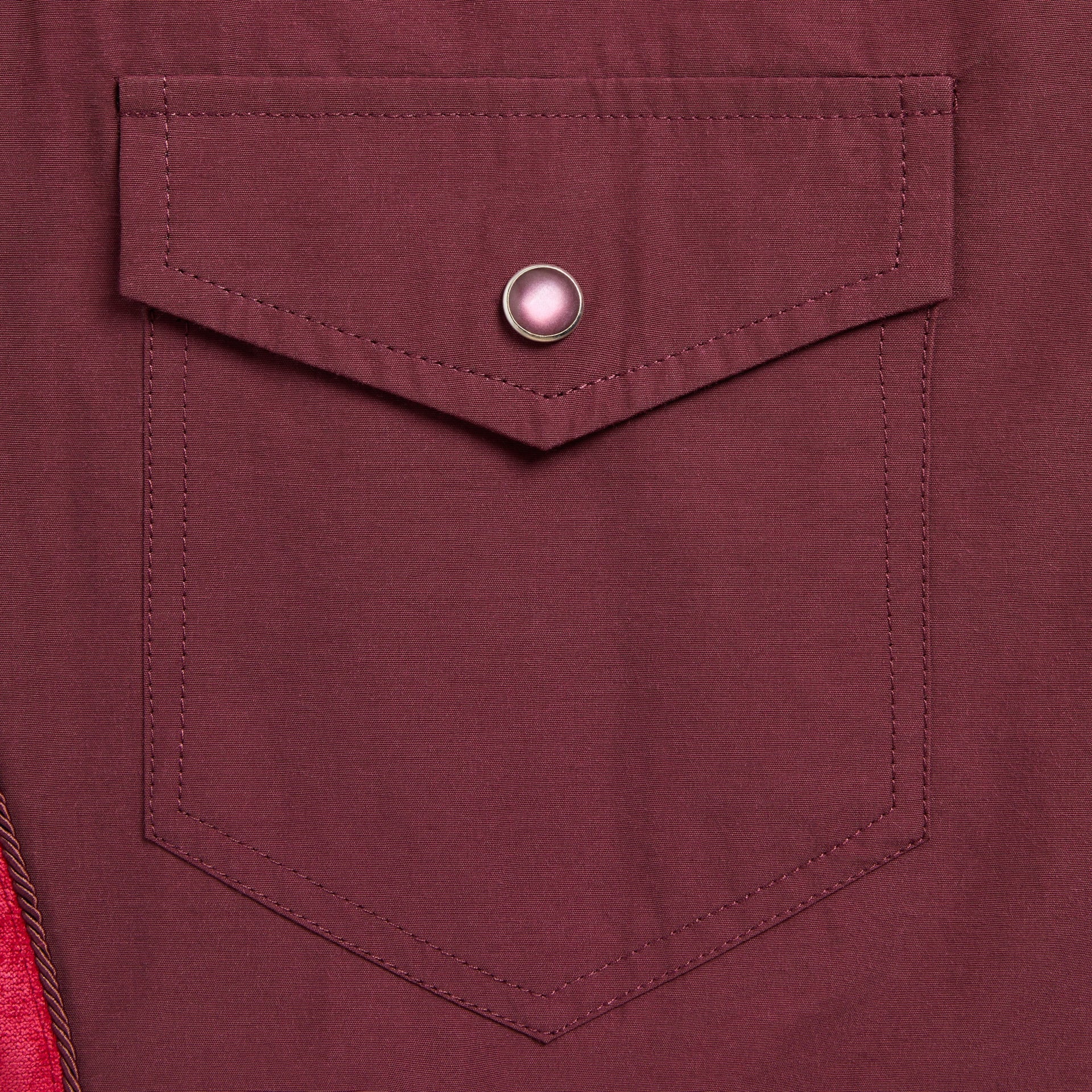 Kith Nylon Faille Austin Jacket - Magma