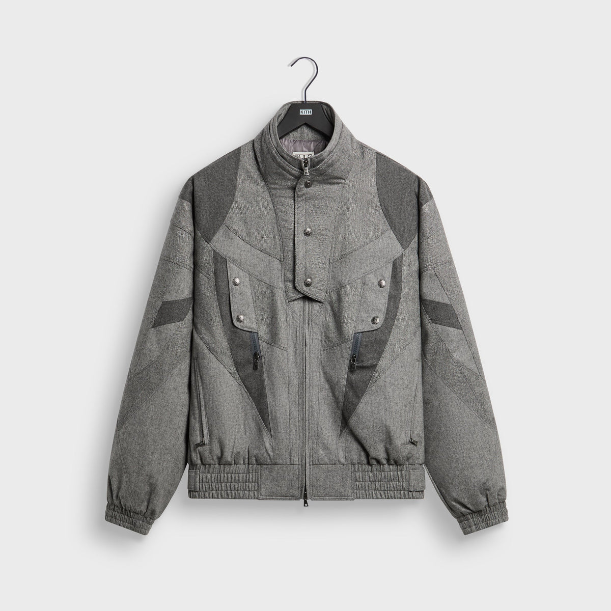 &Kin 2L Flannel Rainier Jacket - Heather Grey