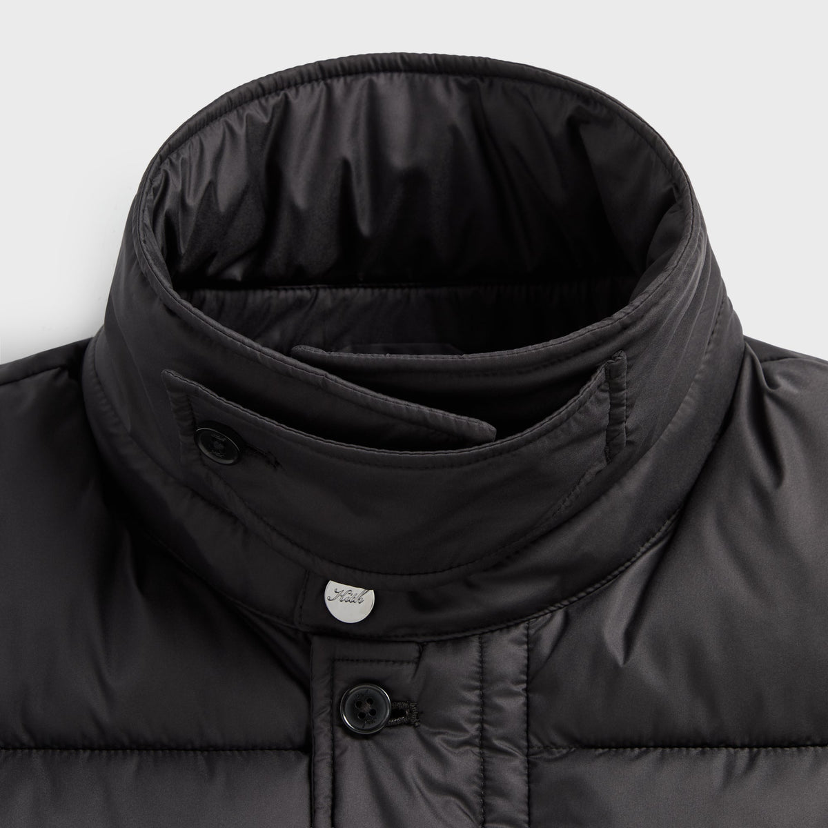 Kith Matte Stretch Taffeta Judd Puffer - Dark Ash - PH