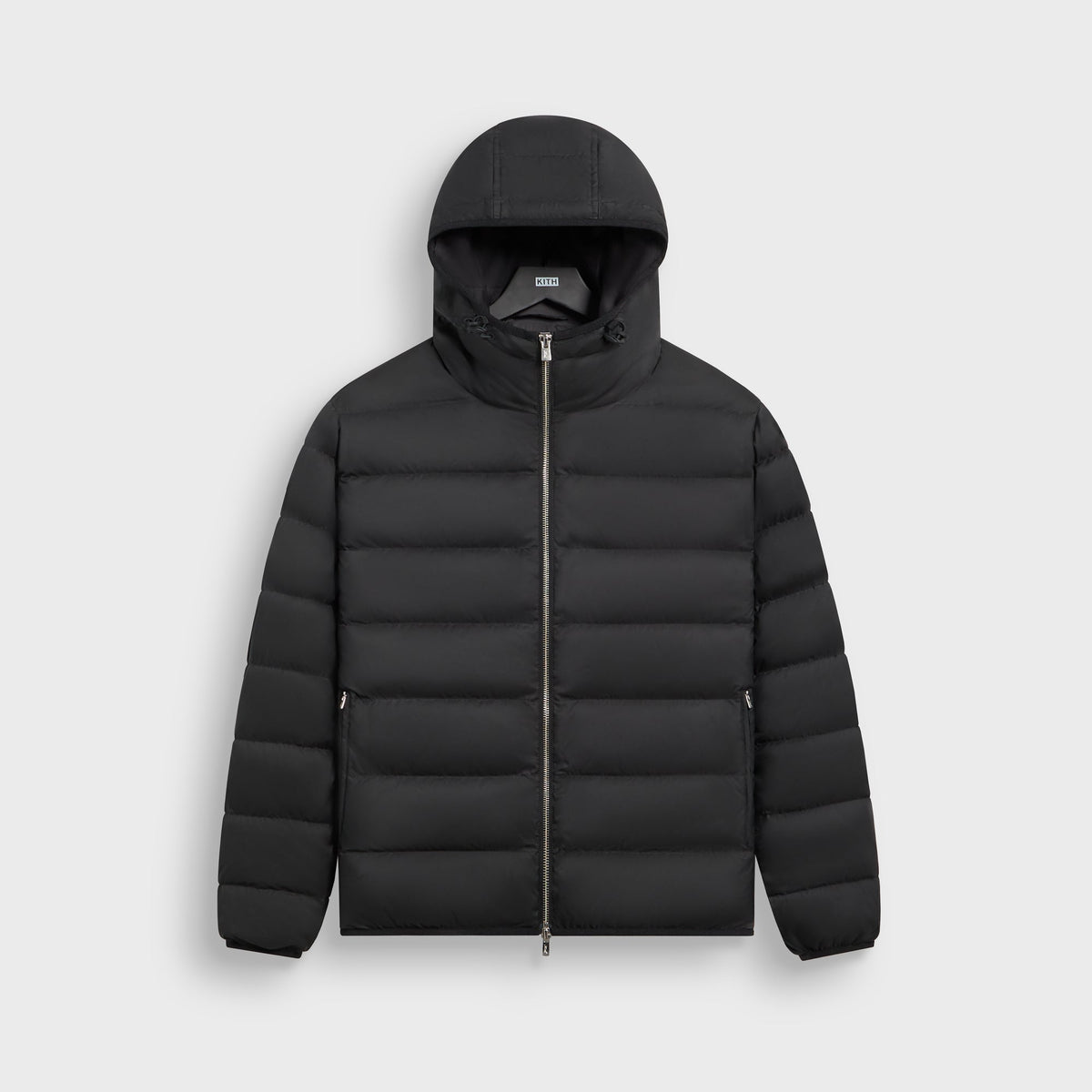 Kith Matte Stretch Taffeta Cameron Puffer Jacket - Black - PH
