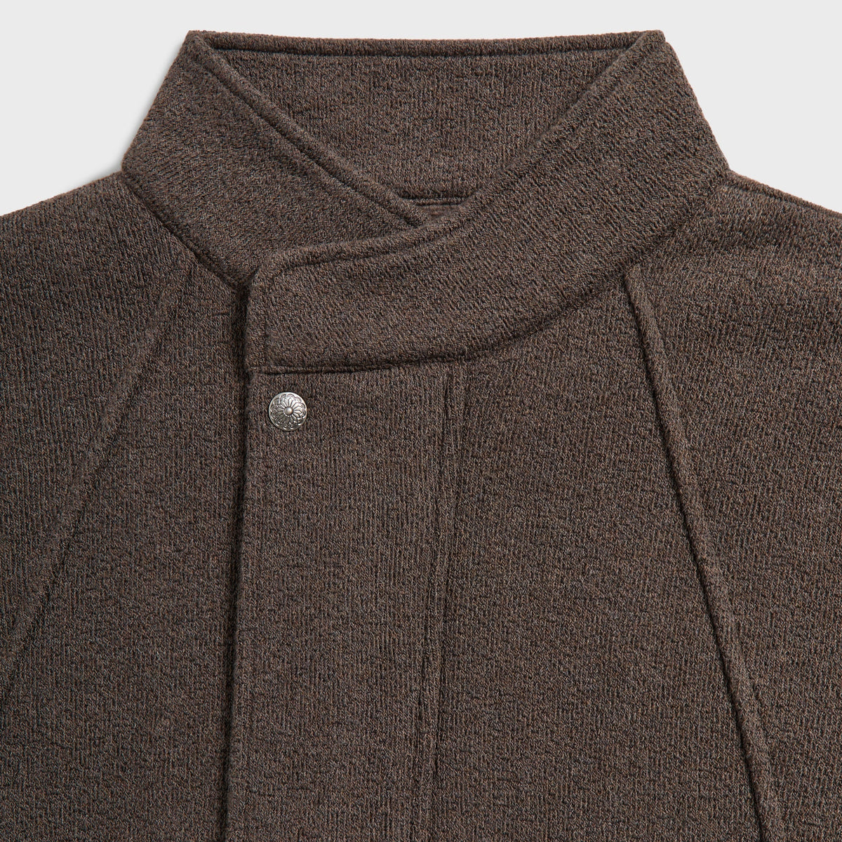 &Kin Crepe Fleece Phillip Jacket - Pecan - PH
