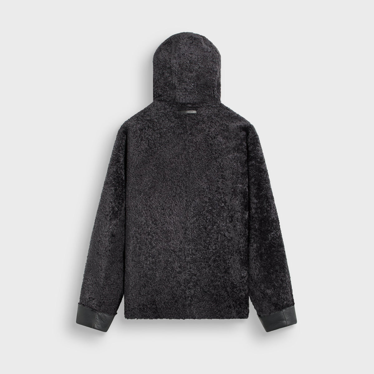 Kith Shearling Ryer Hooded Jacket - Carbon - PH