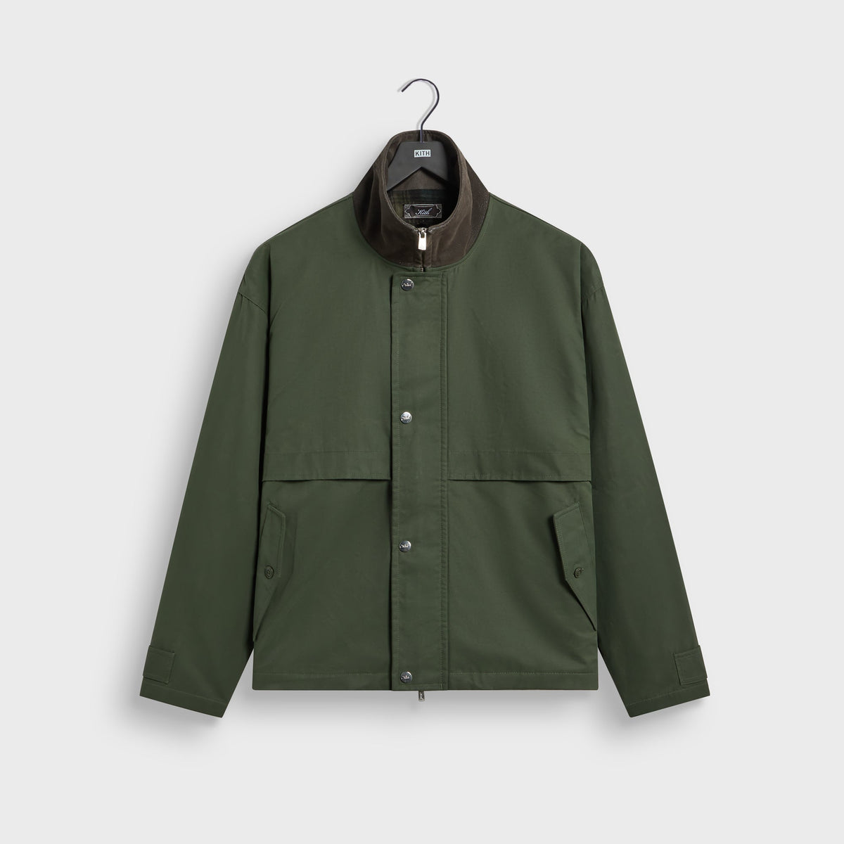 Kith Wax Cotton Darcy Cropped Hunting Jacket - Kalamon