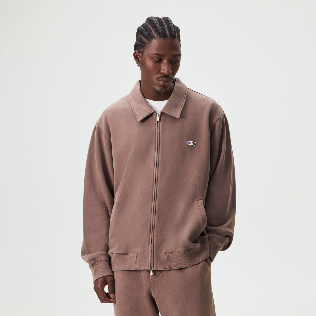Kith Chester Blouson Jacket - Aubergine