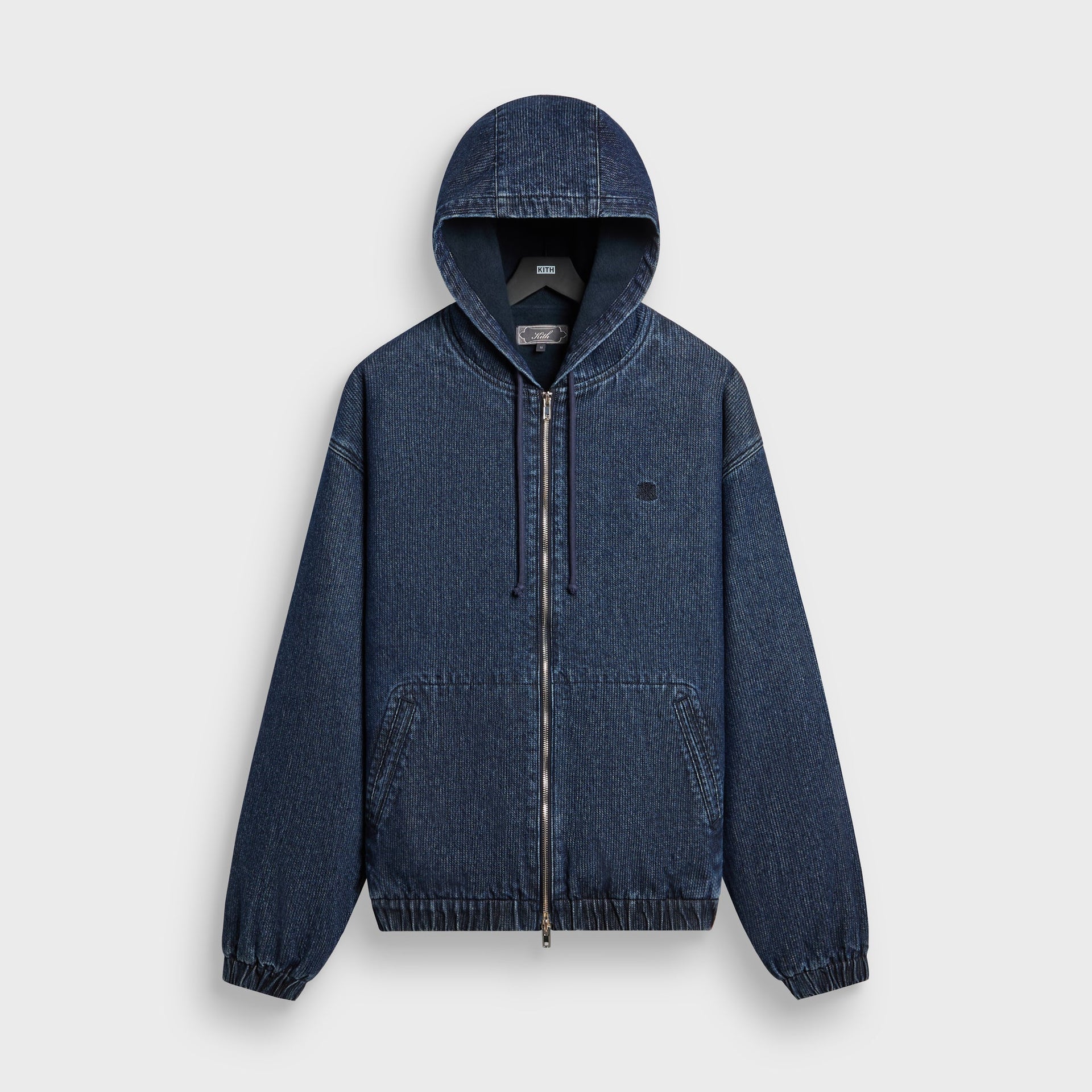 Kith Fleece Lined Denim Nyx Jacket - Indigo