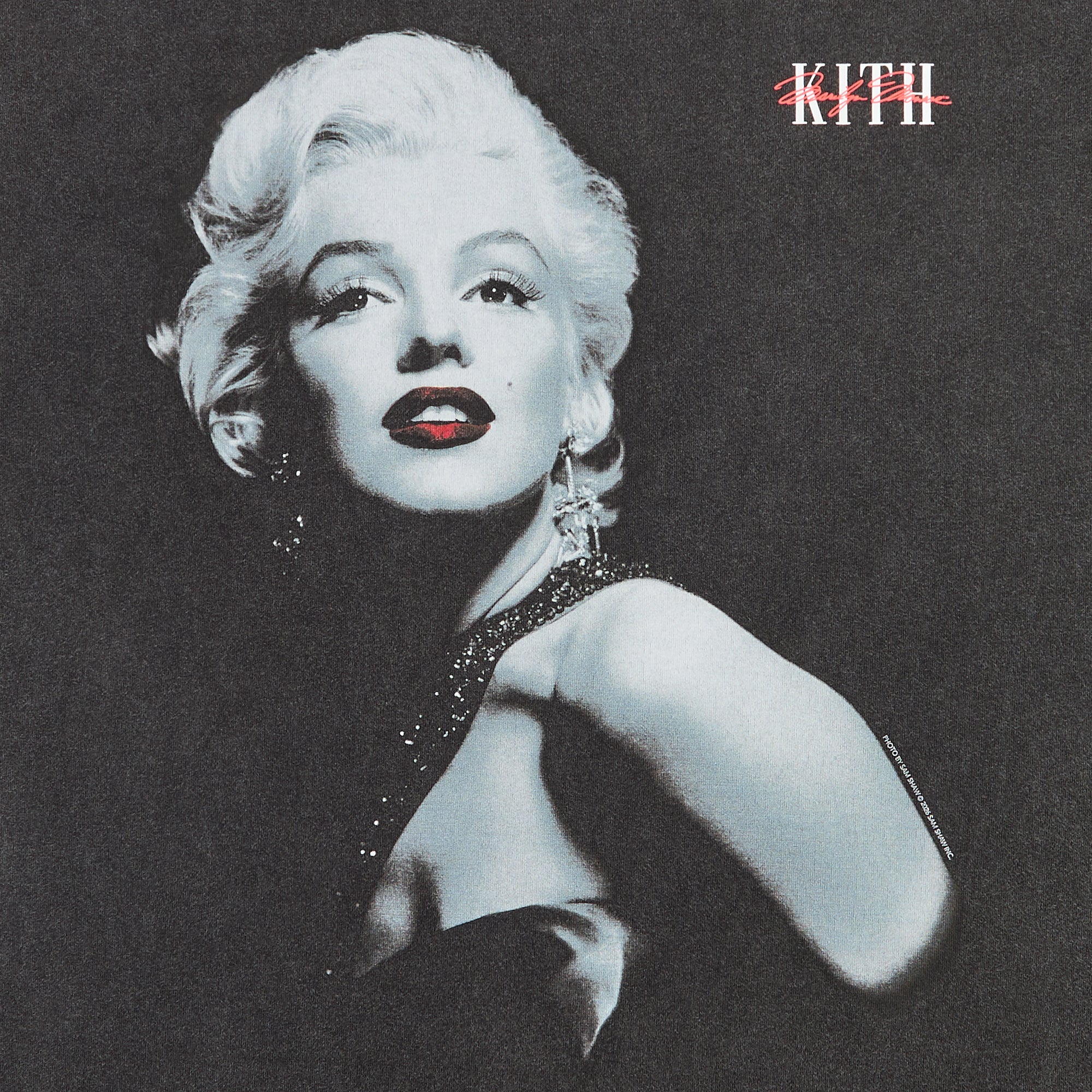 トップス KITH Marilyn Monroe Glamour Vintage Tee Kith for Marilyn Monroe Glamour Vintage Tee - Black – Kith Canada