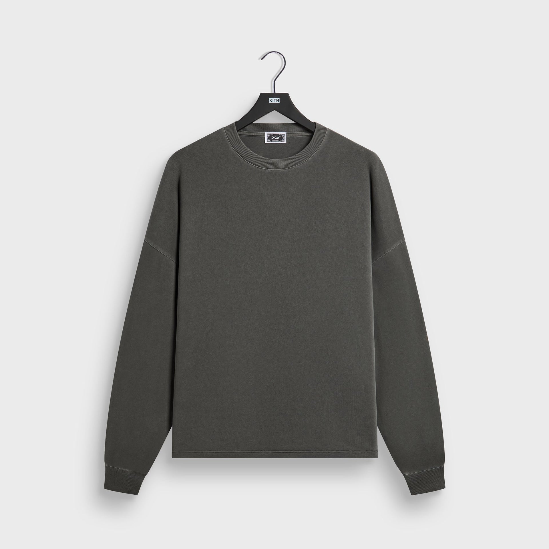 Kith Long Sleeve Lawson Tee - Dark Ash - PH