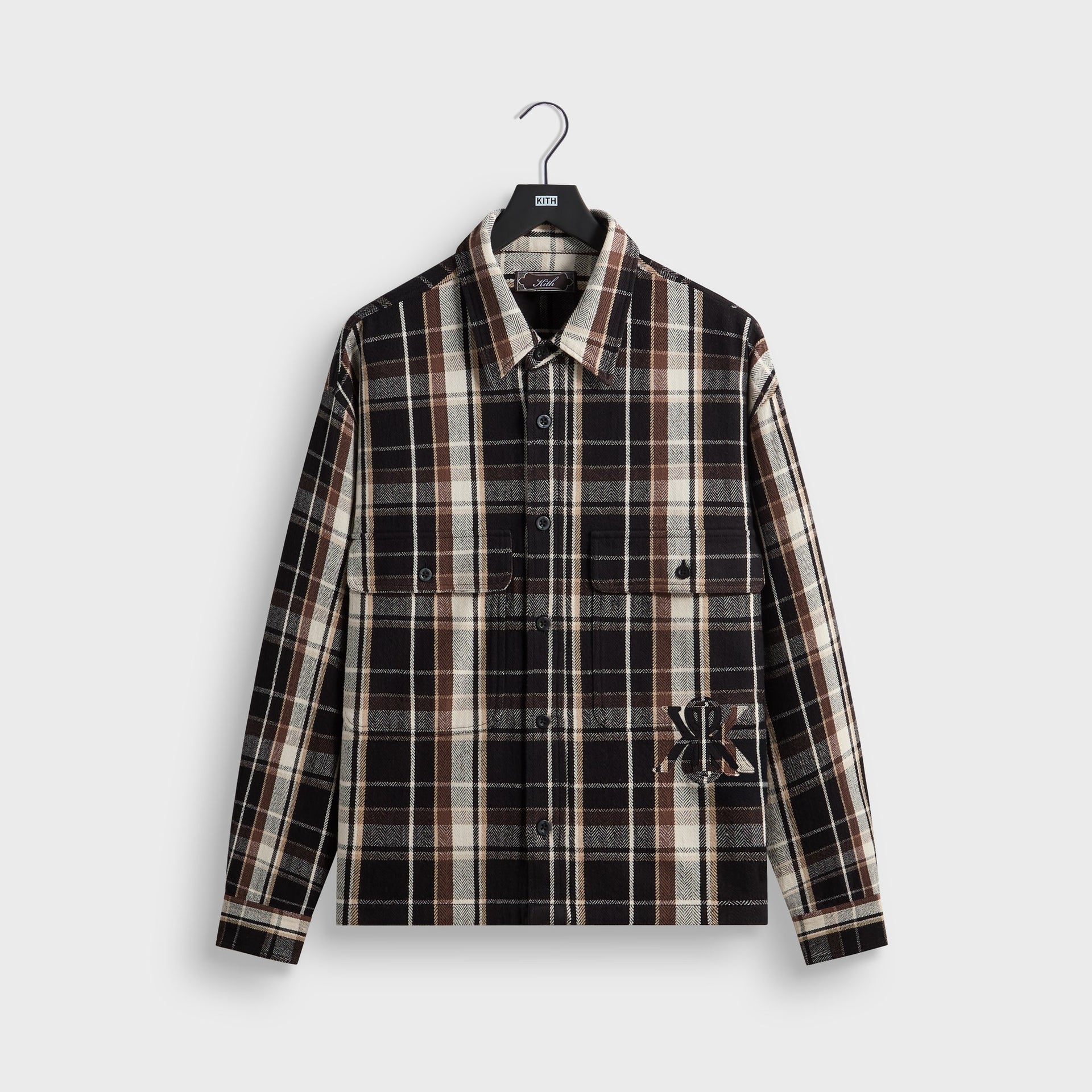 Kith Plaid Henson Buttondown Shirt - Black