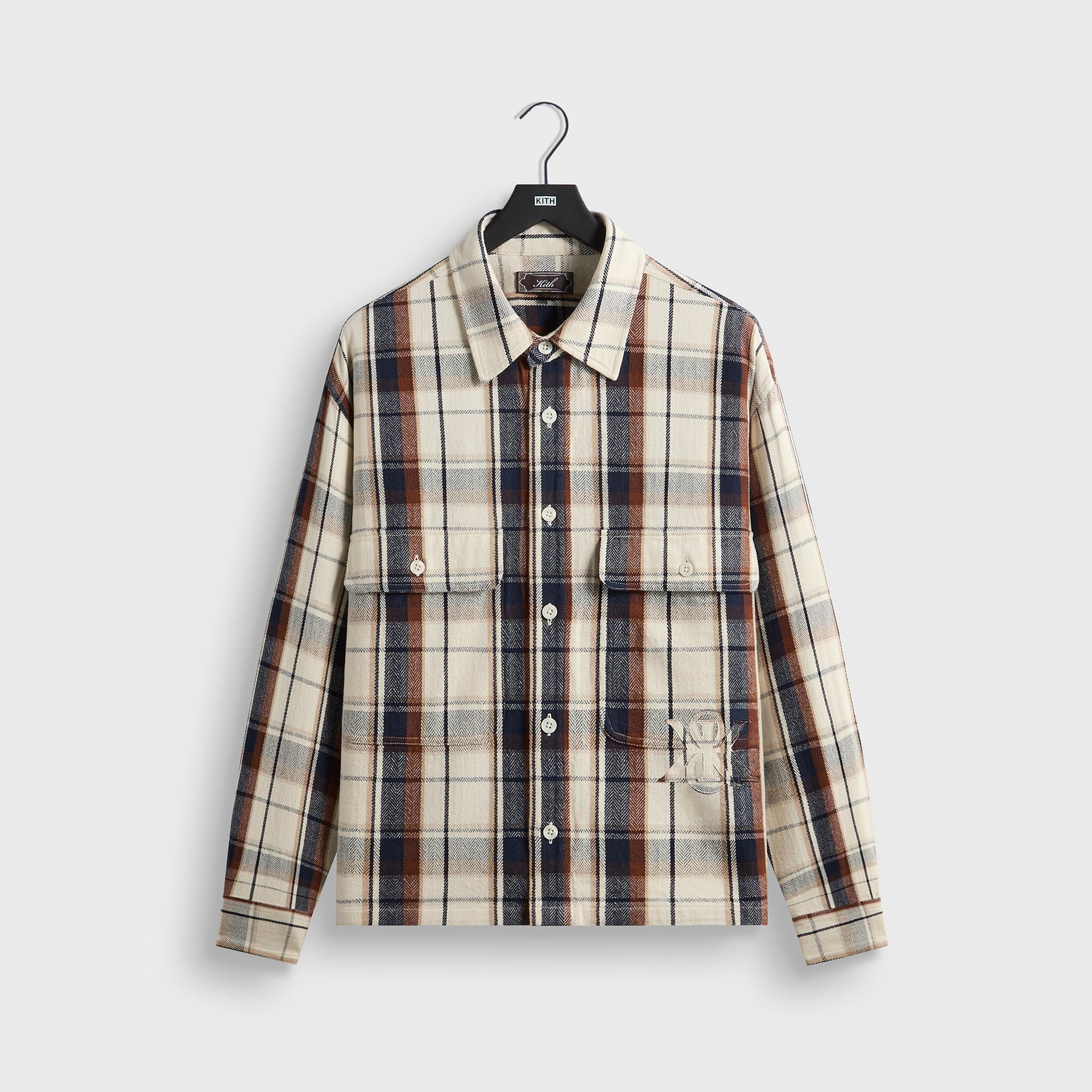 Kith Plaid Henson Buttondown Shirt - Waffle - PH