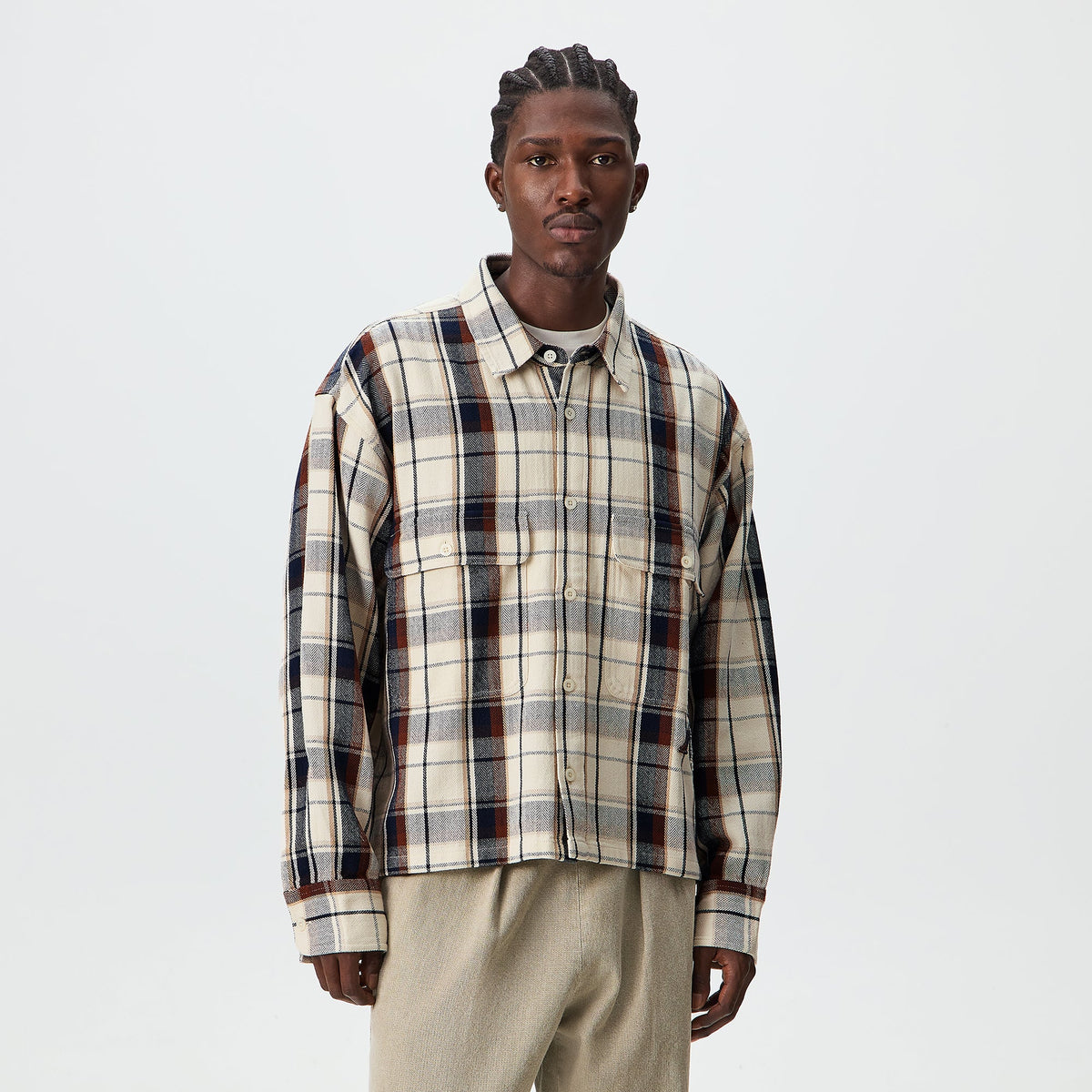 Kith Plaid Henson Buttondown Shirt - Waffle