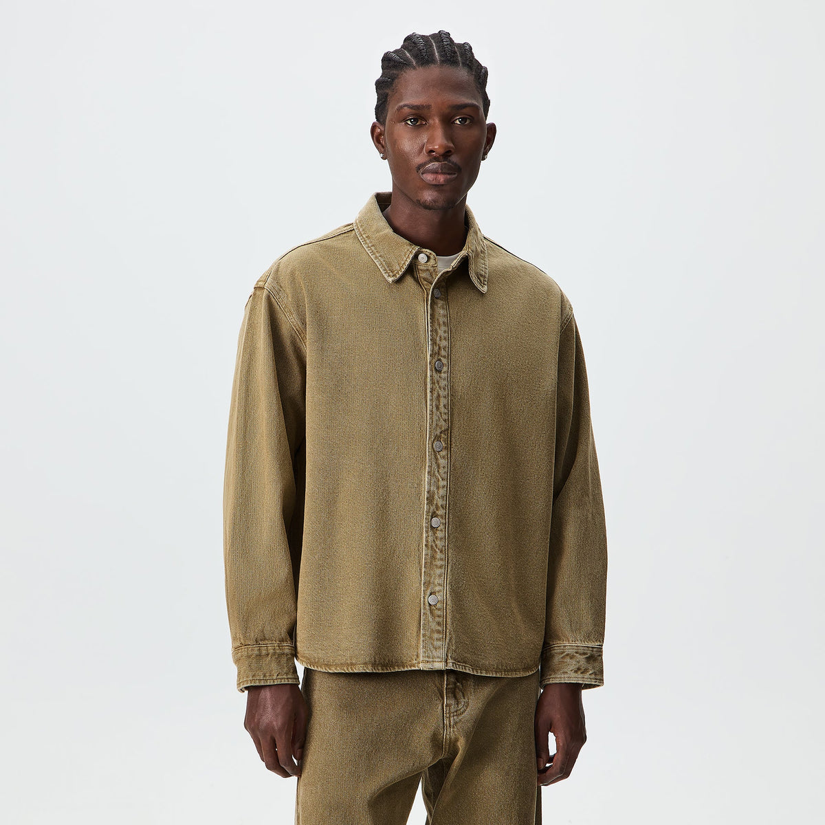 Kith Herringbone Denim Apollo Shirt - Deliver