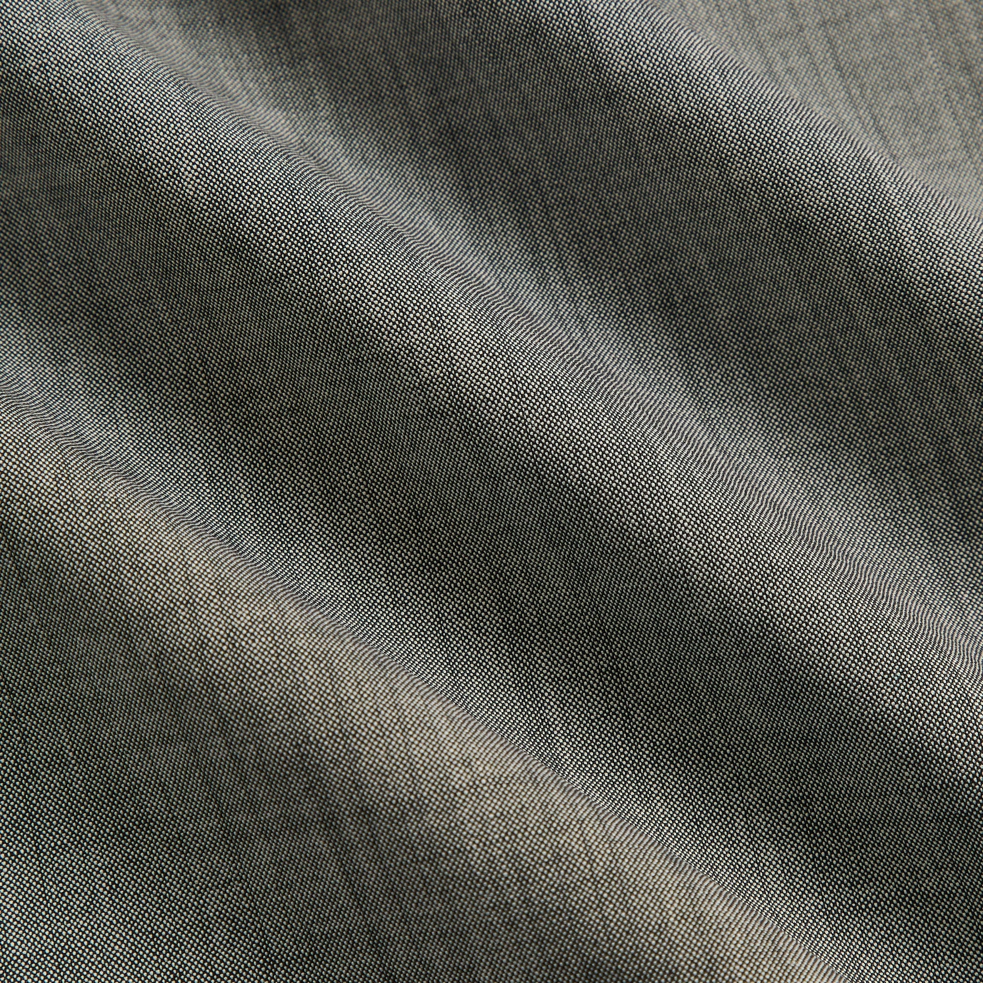 &Kin Tropical Wool Leven Shirt - Grey Melange - PH