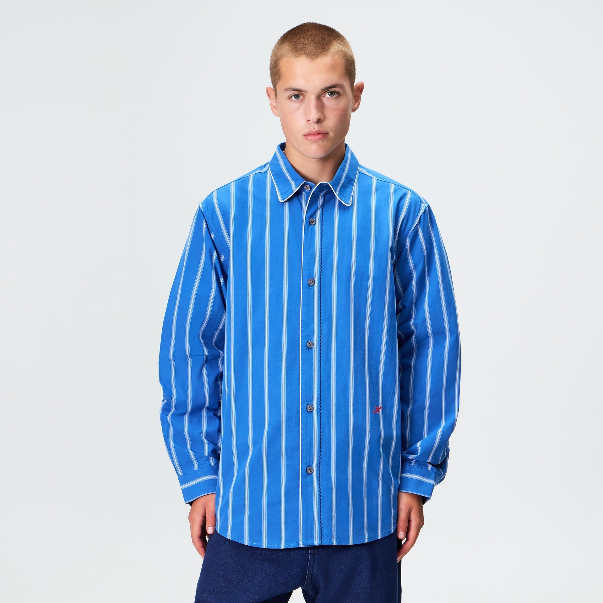 Kith Striped Poplin Georgie Shirt - Excellence - PH