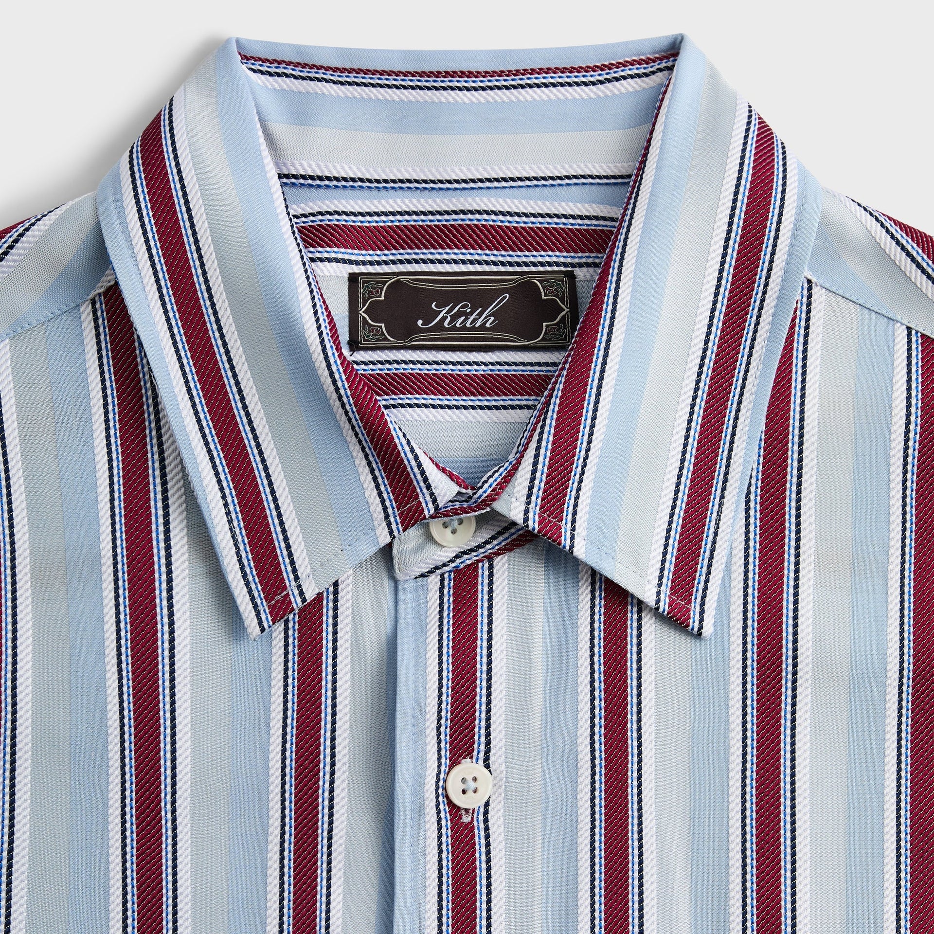 Kith Striped Jacquard Thompson Shirt - Tin - PH